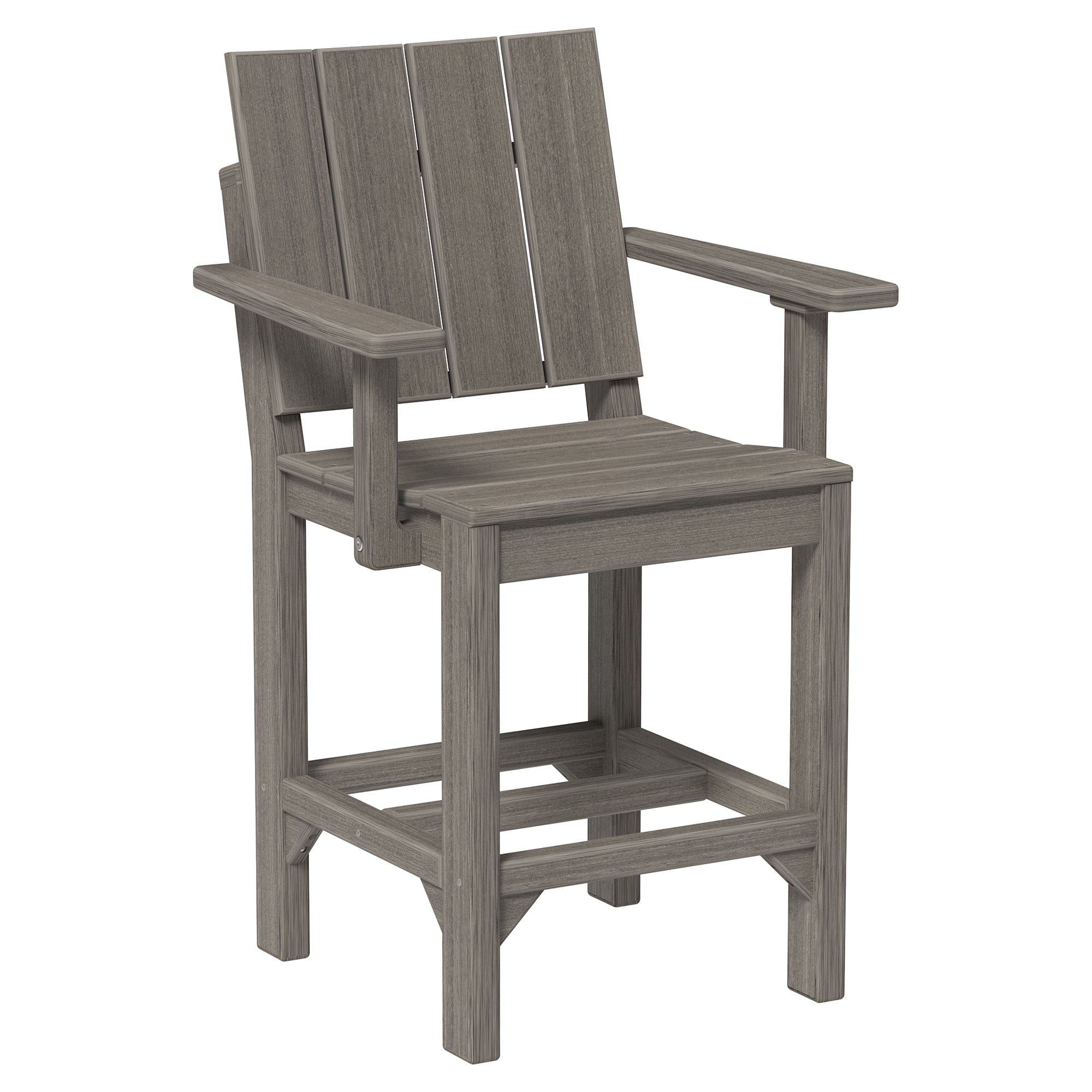 Luxcraft Poly Composite Urban Counter Arm Chair