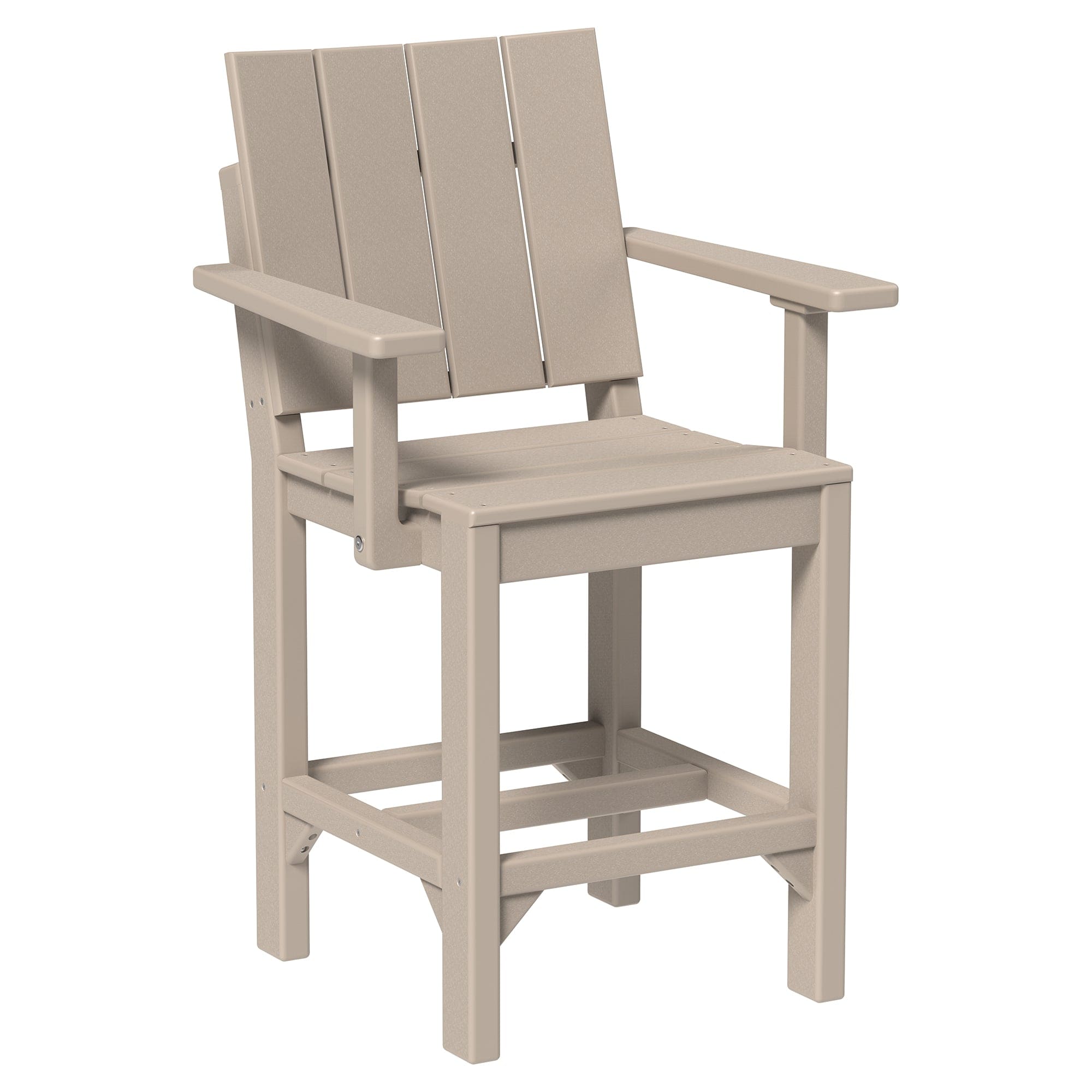 Luxcraft Poly Composite Urban Counter Arm Chair