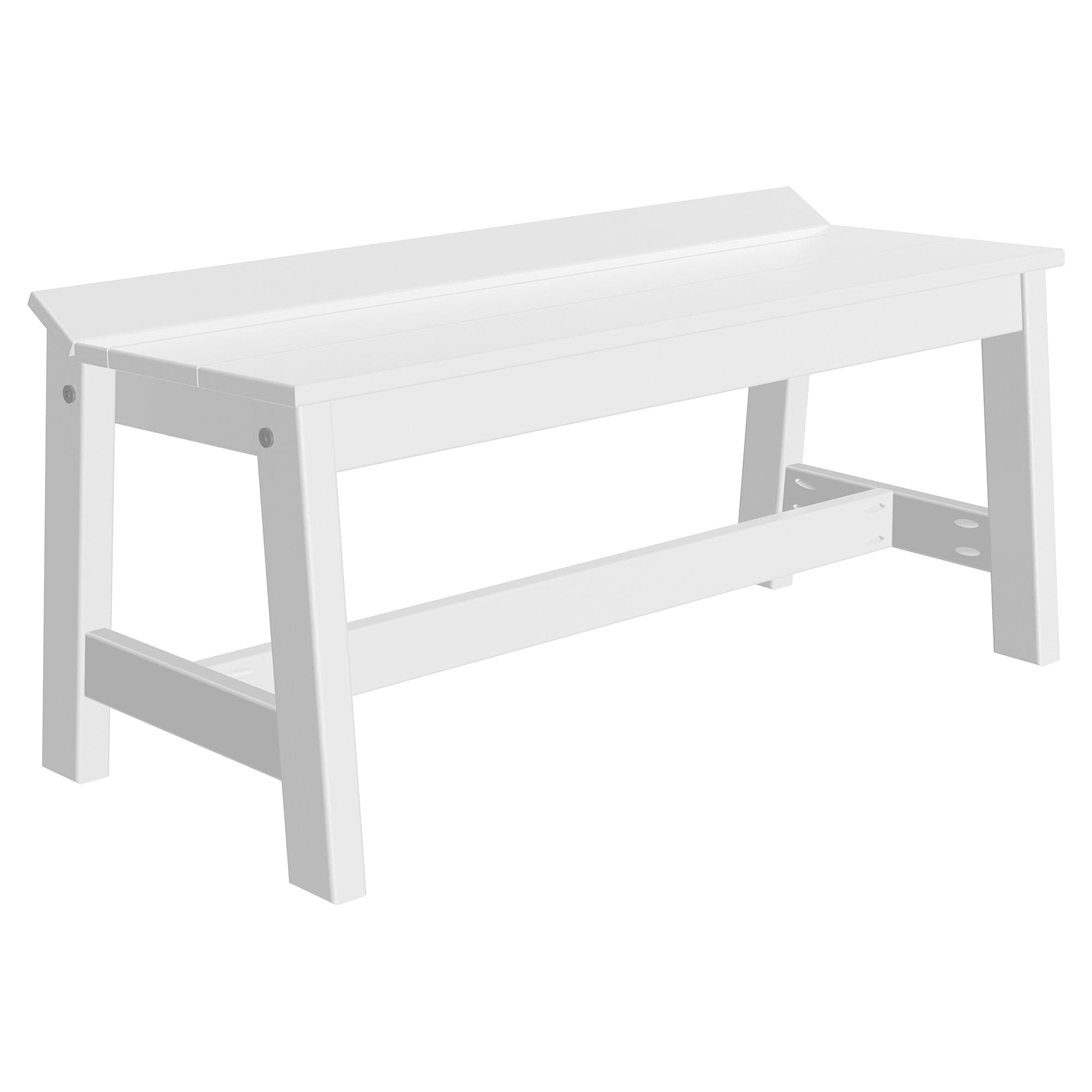 Luxcraft Poly Lumber Cafe Dining Bench