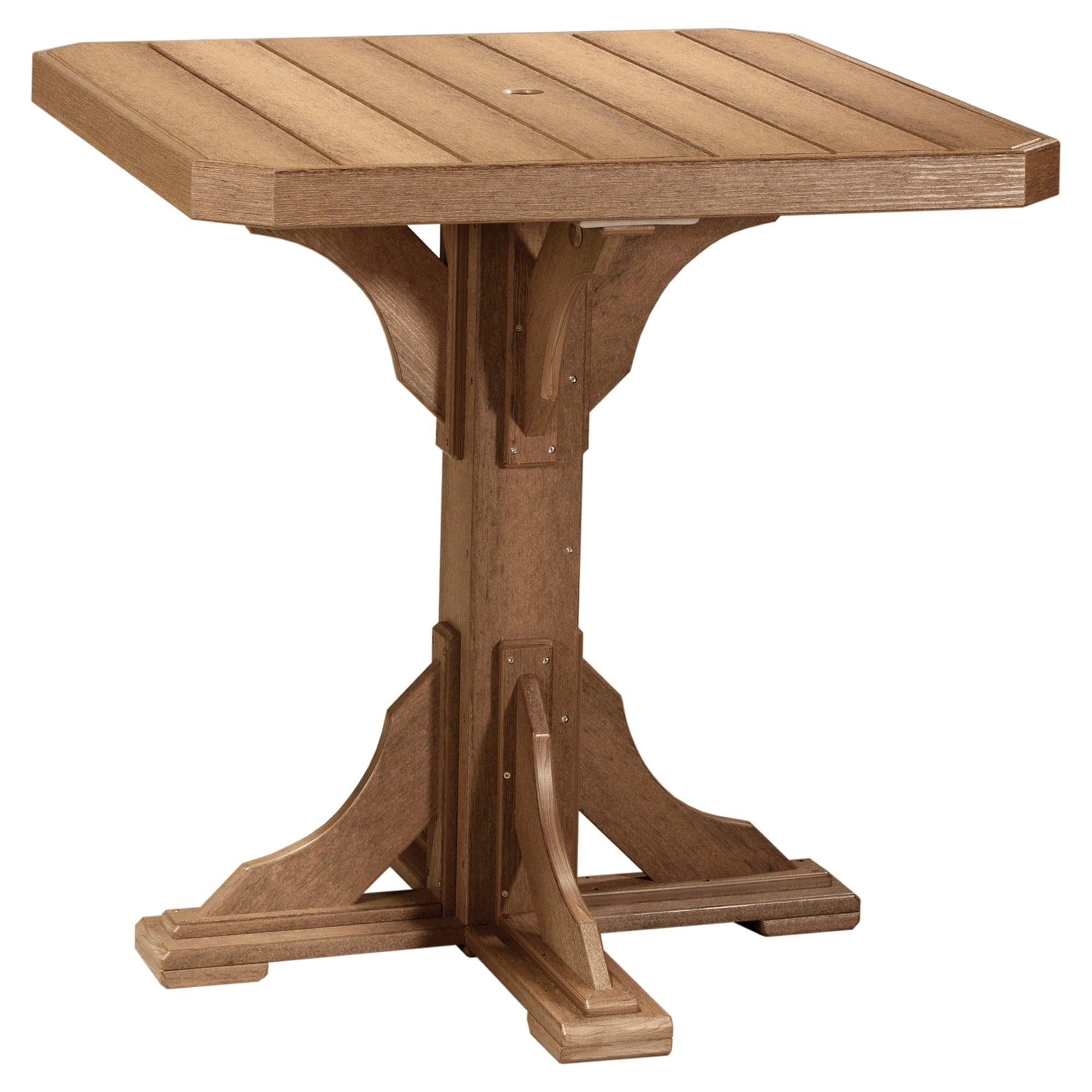 Luxcraft Poly Composite Square Bar Dining Table
