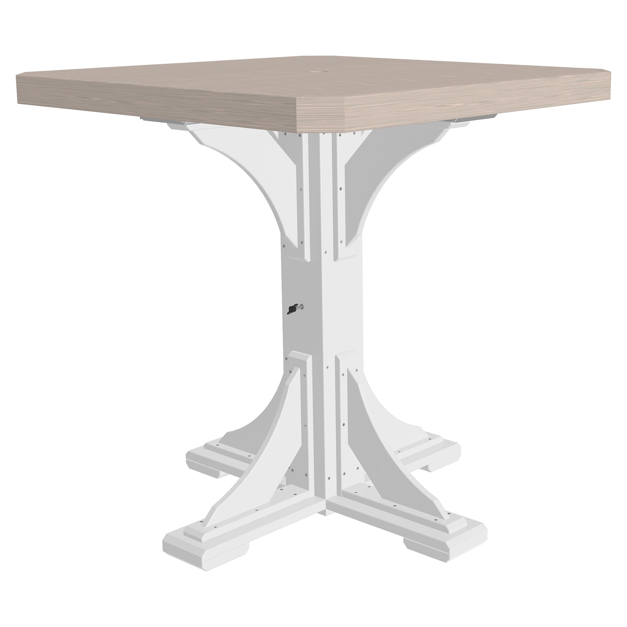 Luxcraft Poly Composite Square Bar Dining Table