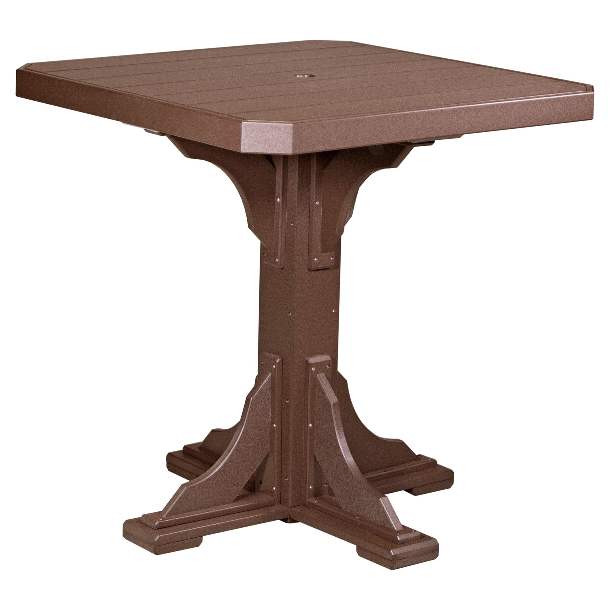 Luxcraft Poly Composite Square Bar Dining Table