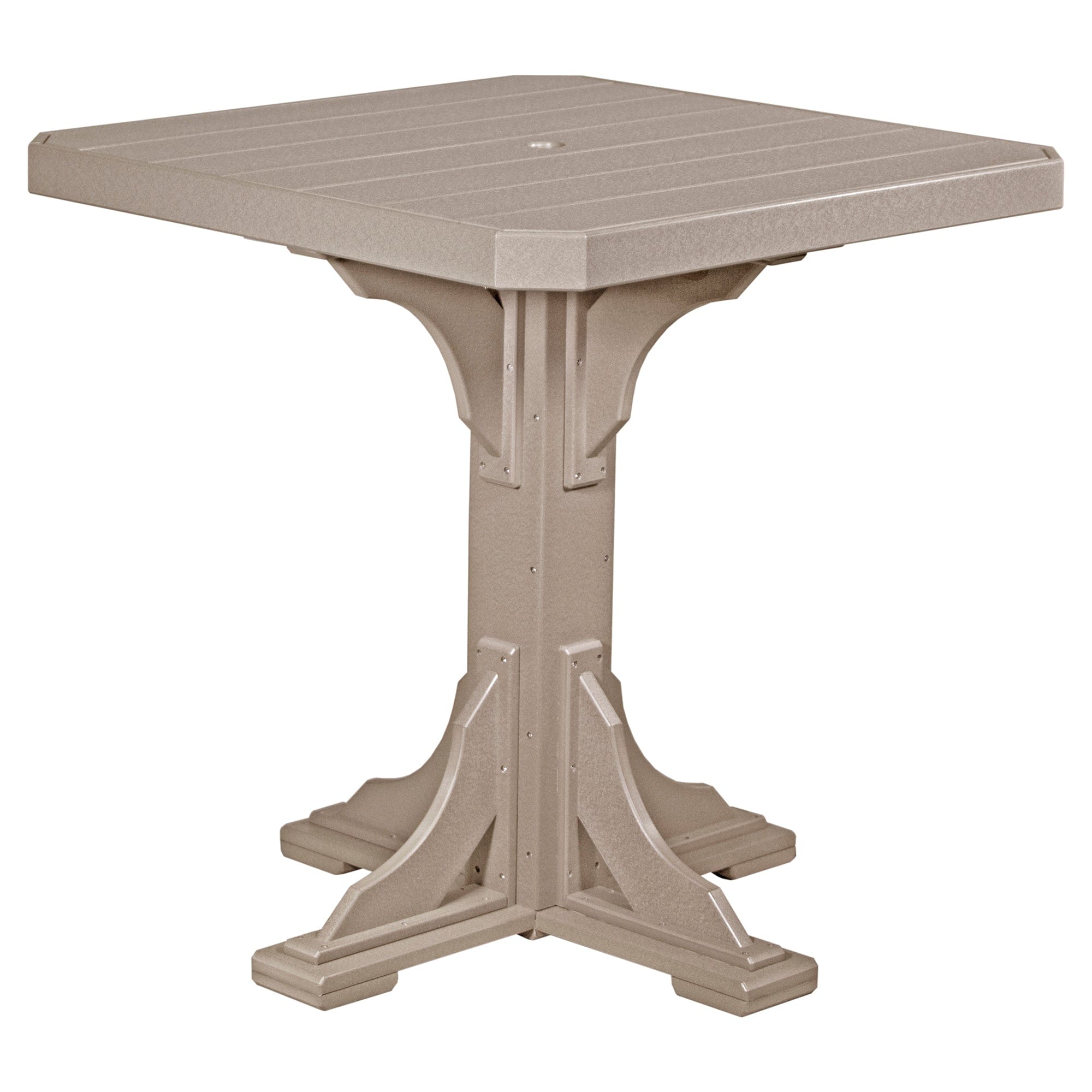 Luxcraft Poly Composite Square Bar Dining Table