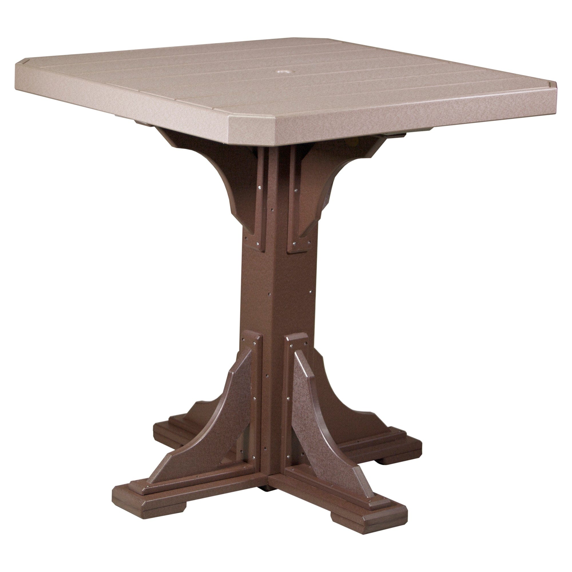 Luxcraft Poly Composite Square Bar Dining Table