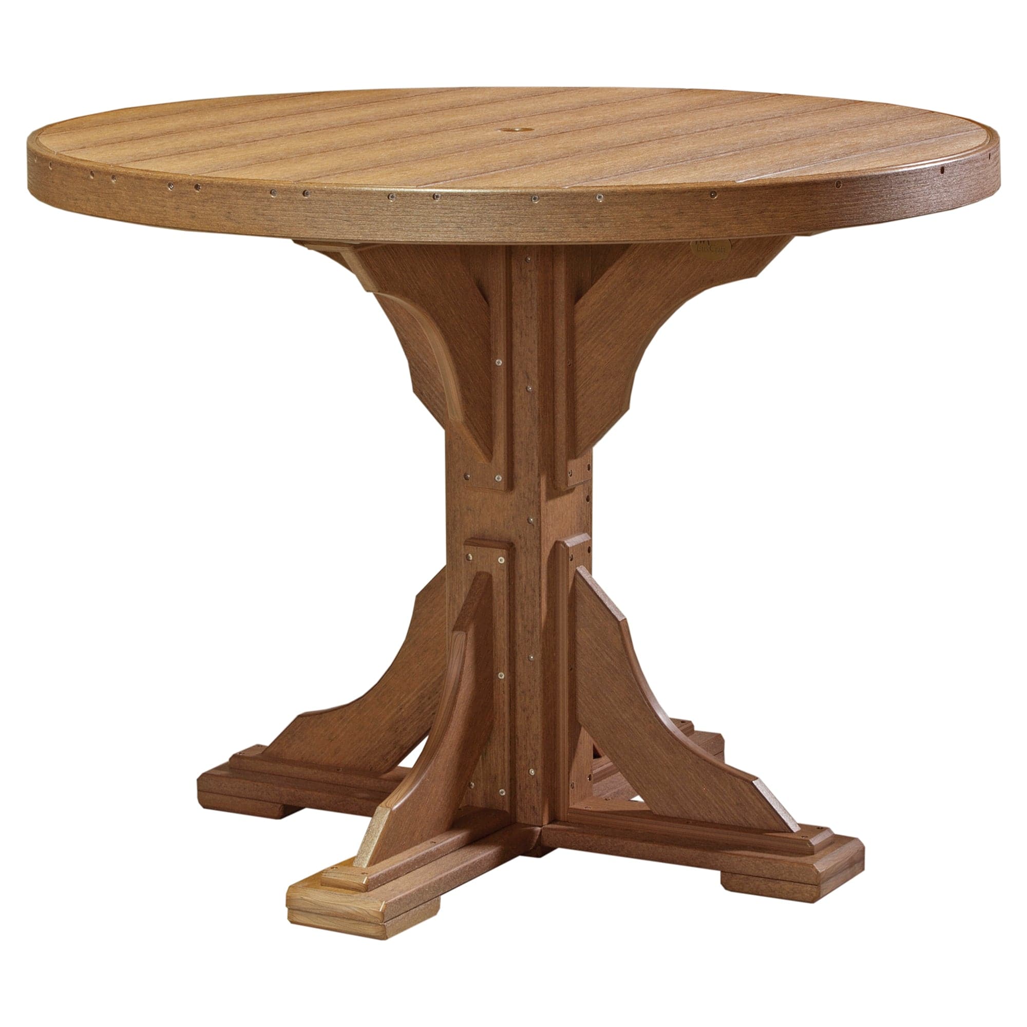 Luxcraft Poly Composite Round Counter Height Dining Table
