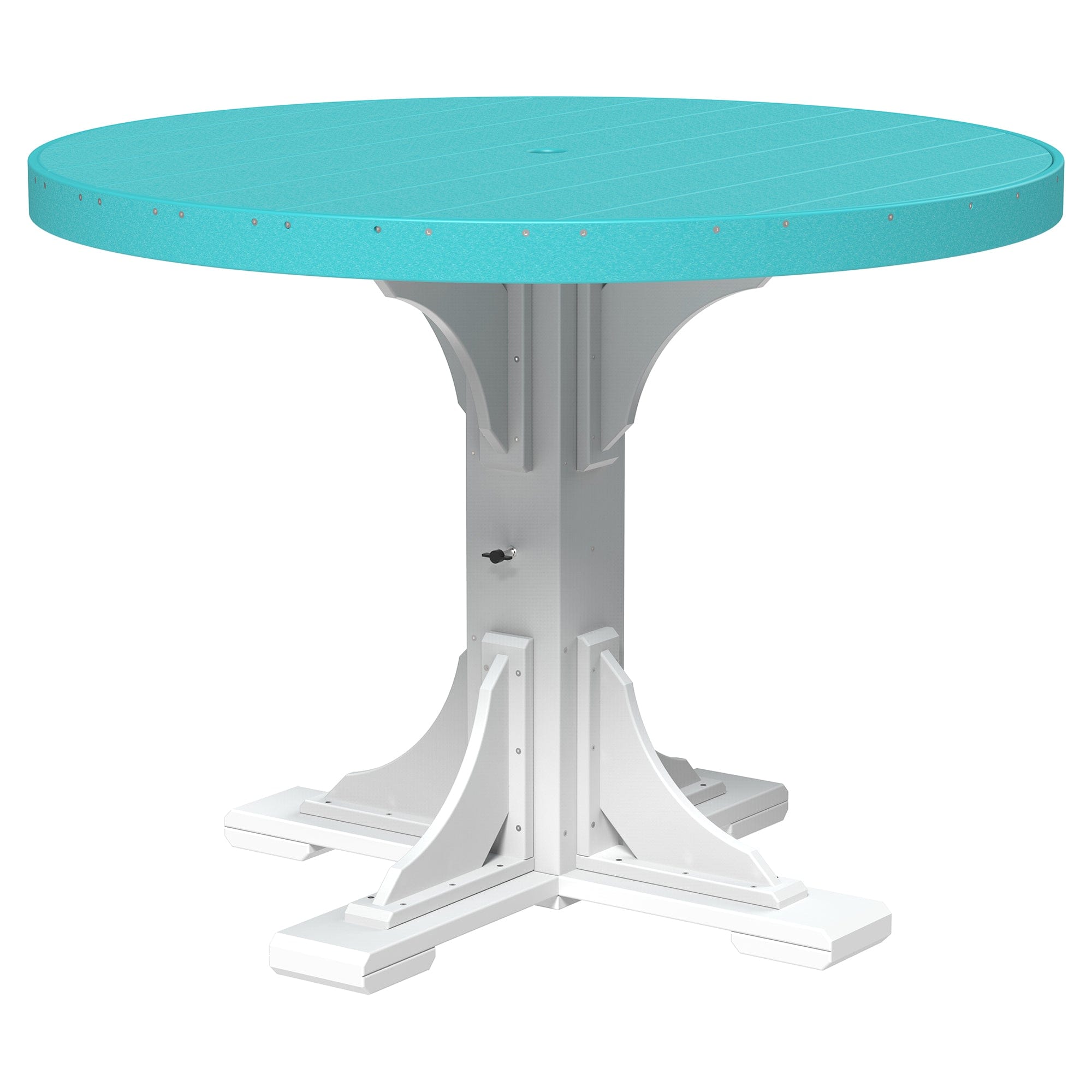 Luxcraft Poly Composite Round Counter Height Dining Table