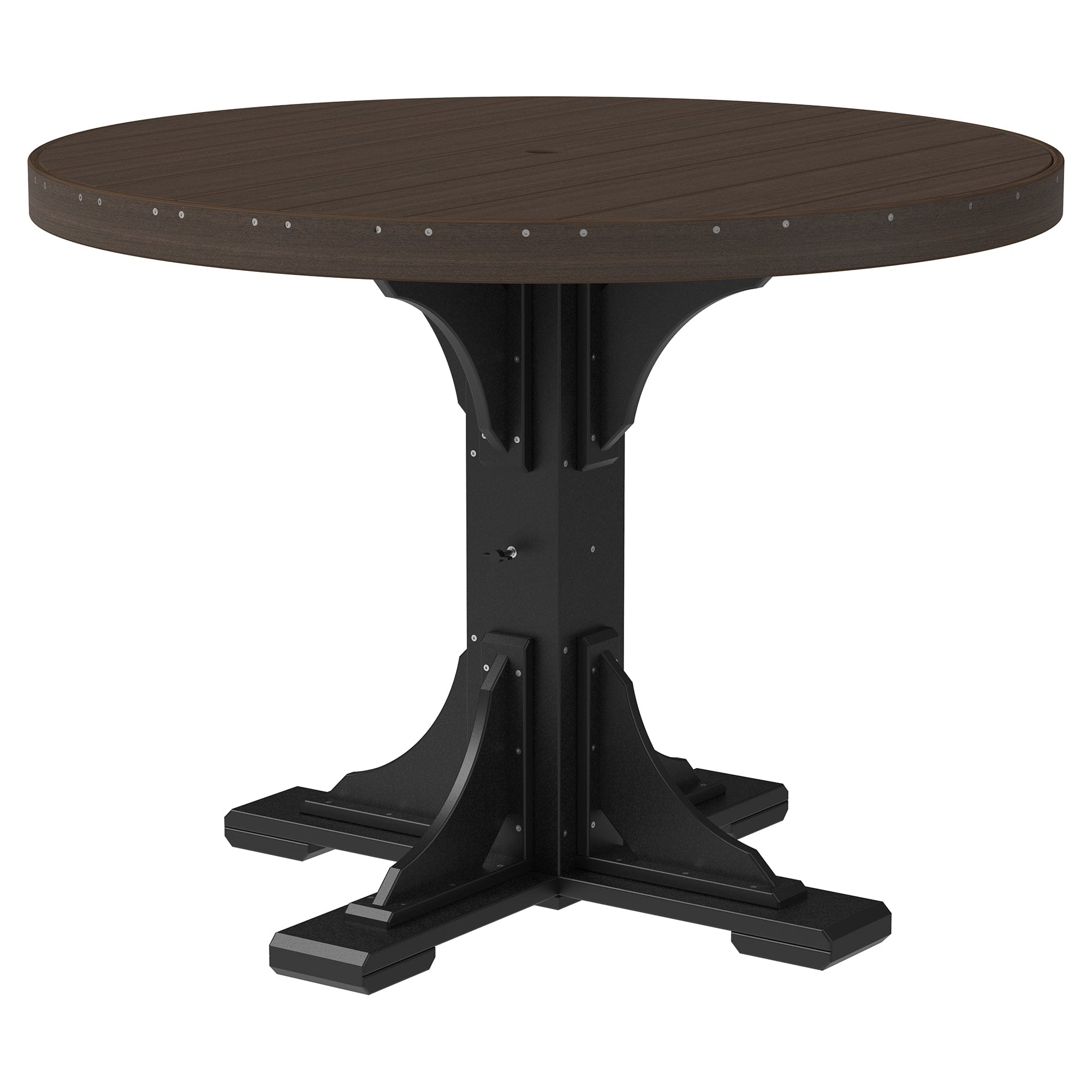 Luxcraft Poly Composite Round Counter Height Dining Table