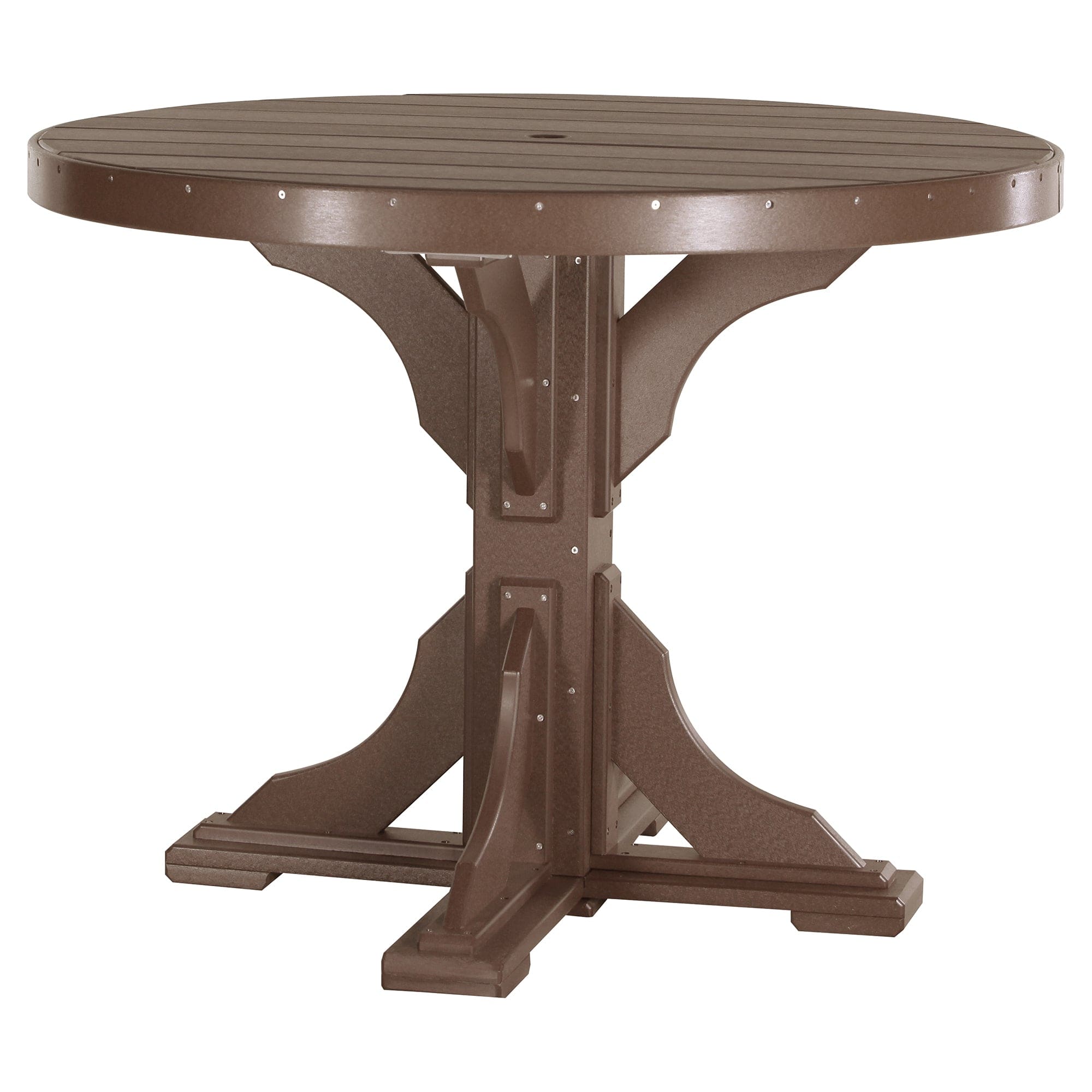 Luxcraft Poly Composite Round Counter Height Dining Table