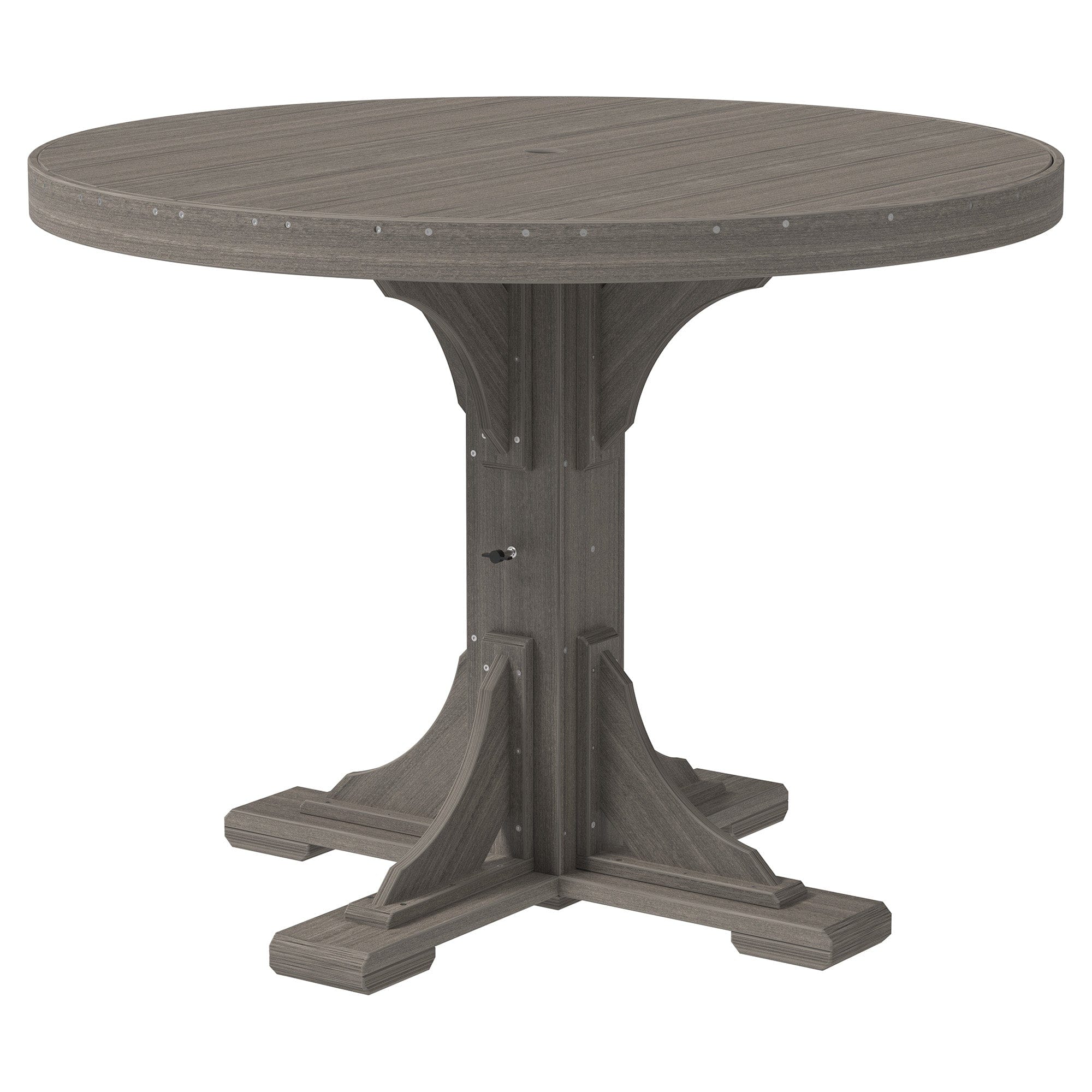 Luxcraft Poly Composite Round Counter Height Dining Table