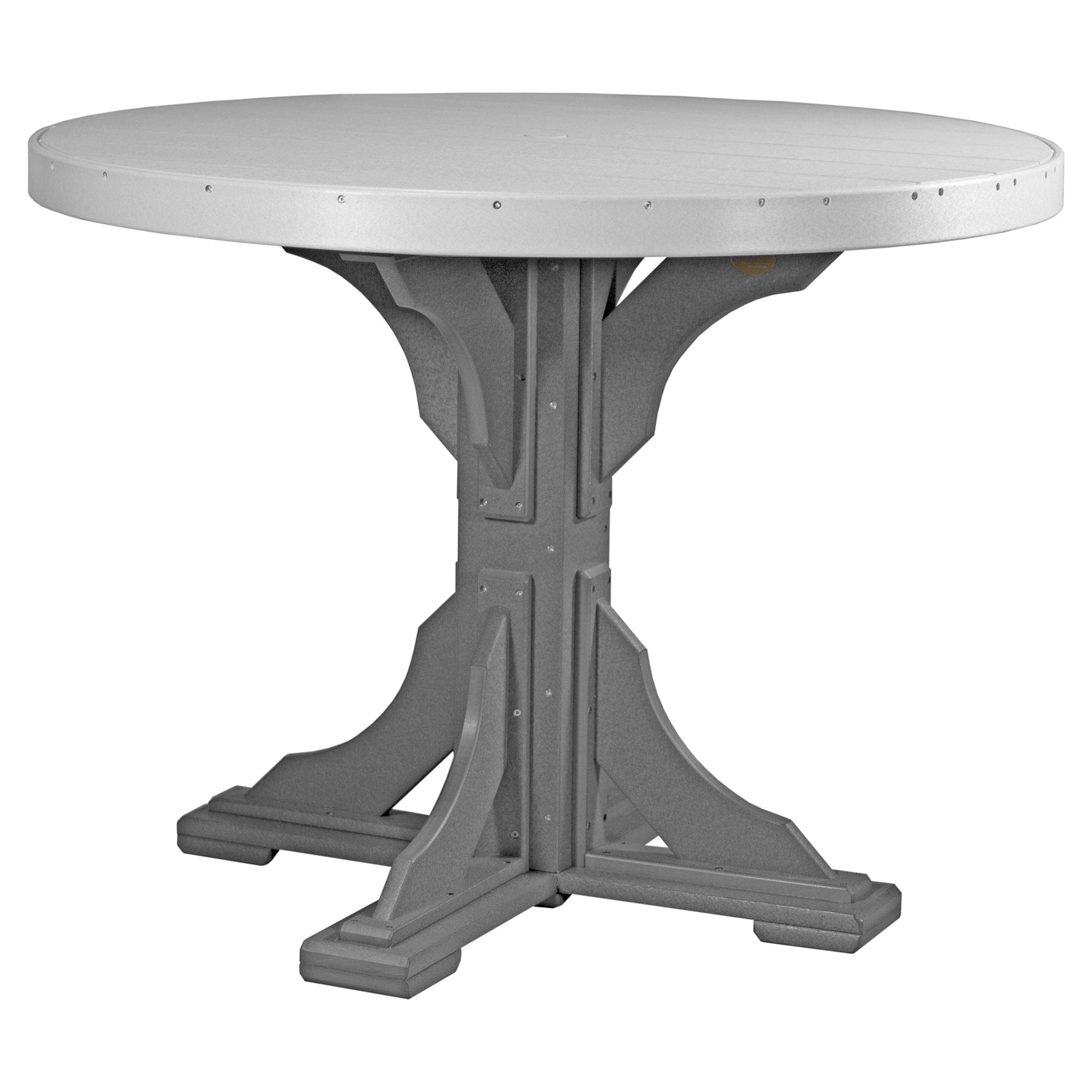 Luxcraft Poly Composite Round Counter Height Dining Table
