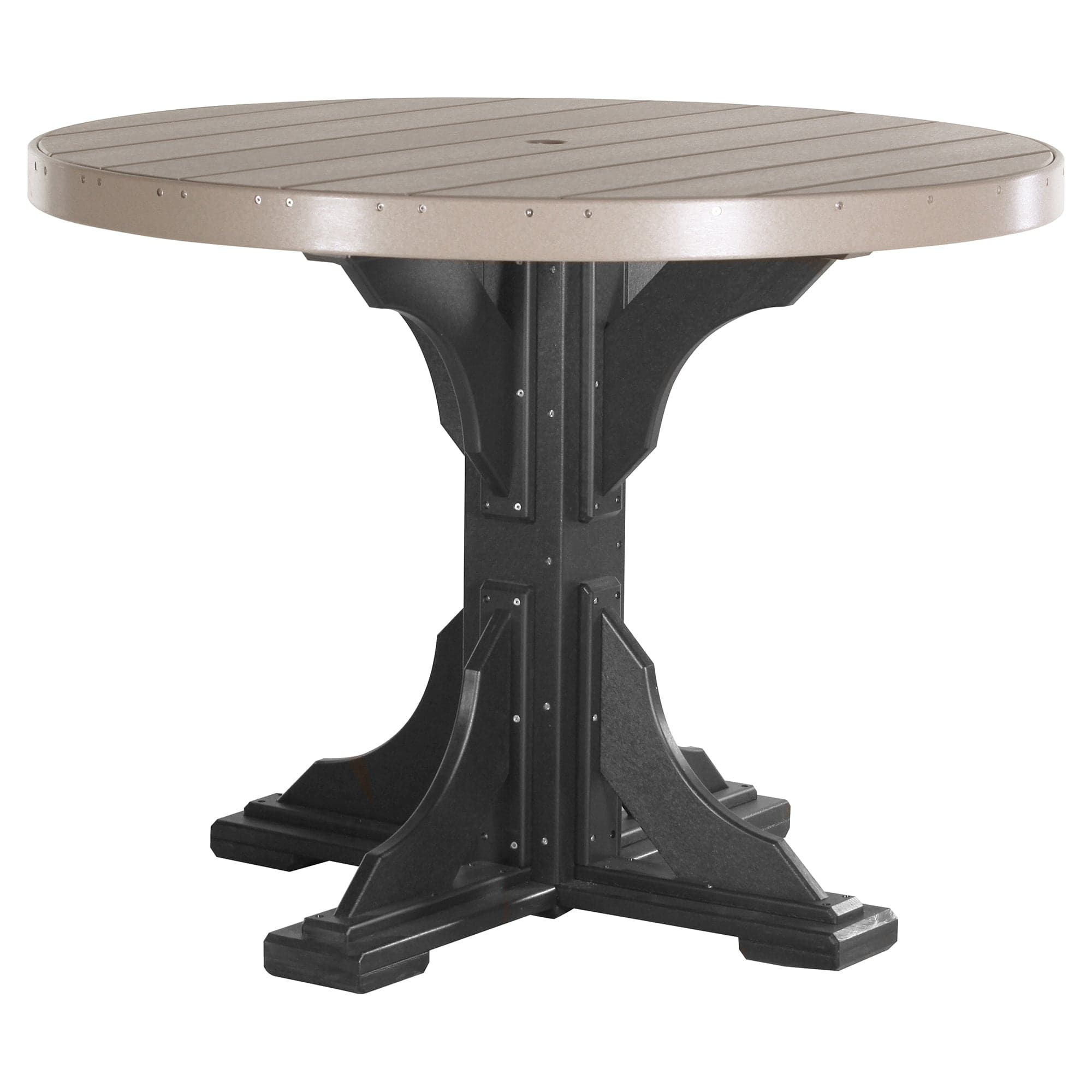 Luxcraft Poly Composite Round Counter Height Dining Table