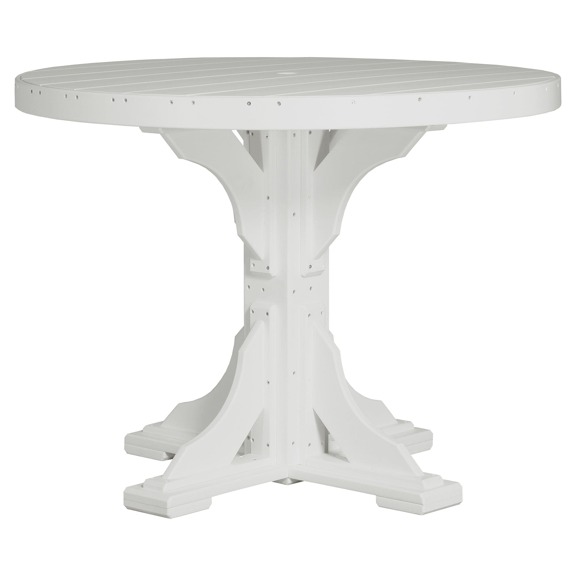 Luxcraft Poly Composite Round Counter Height Dining Table