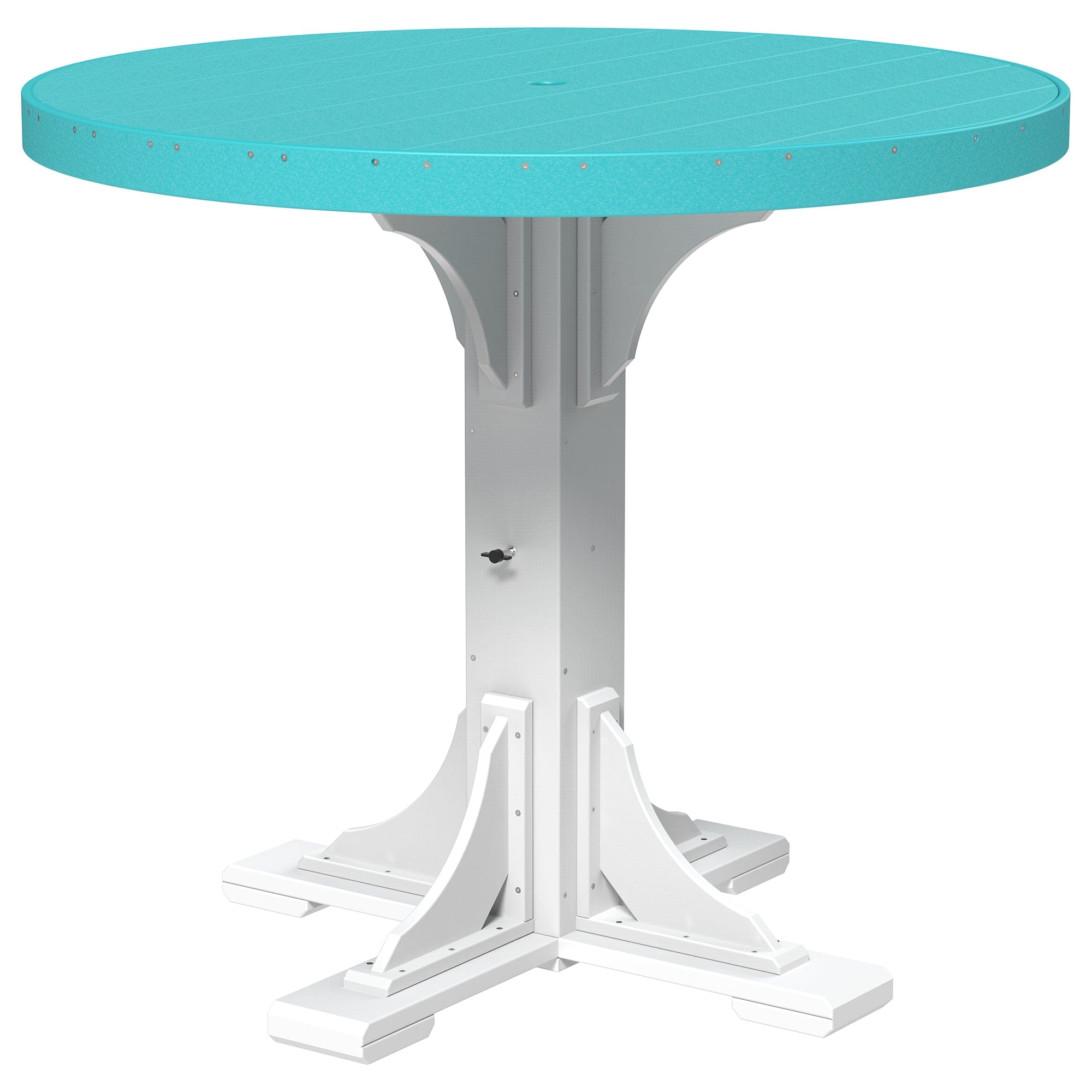 Luxcraft Poly Composite Round Bar Dining Table