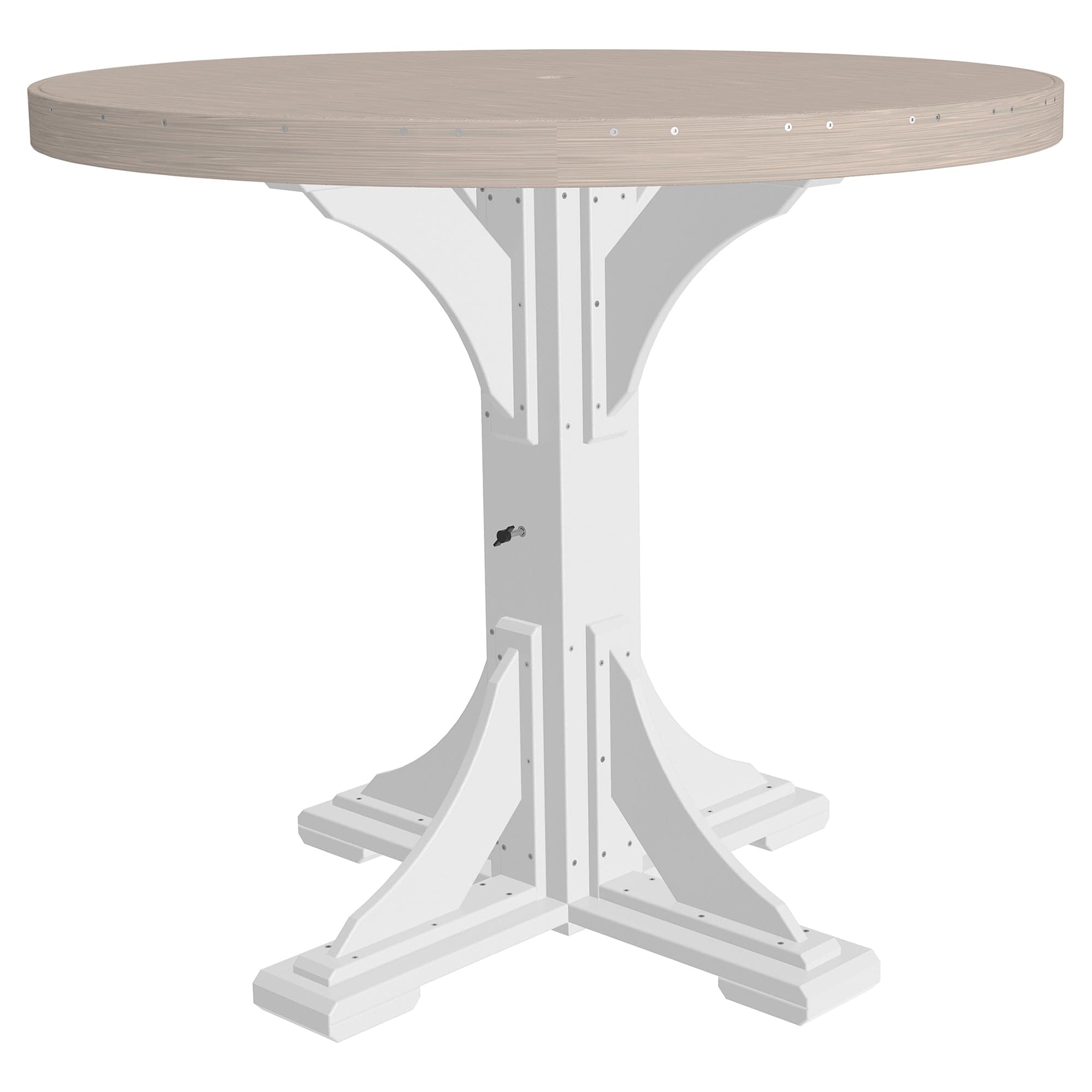 Luxcraft Poly Composite Round Bar Dining Table