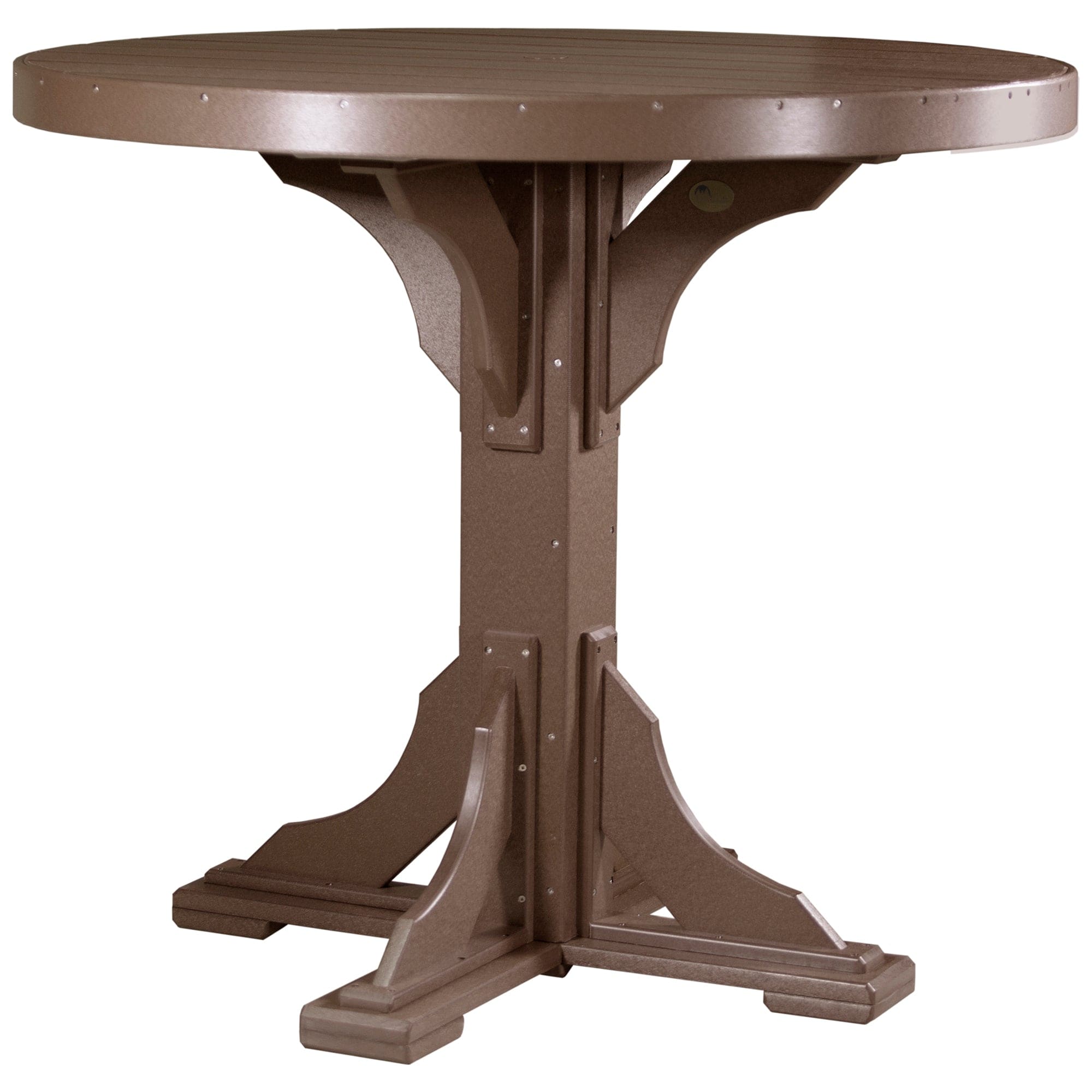 Luxcraft Poly Composite Round Bar Dining Table