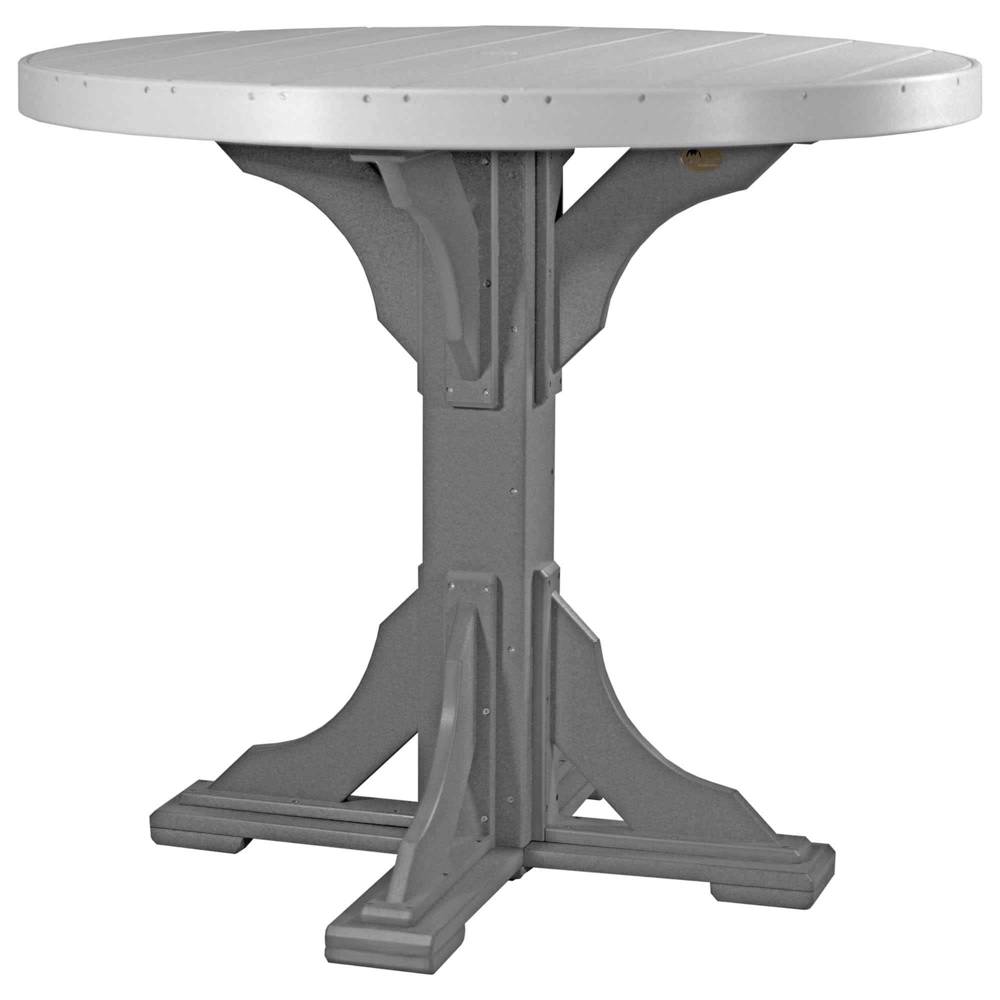 Luxcraft Poly Composite Round Bar Dining Table