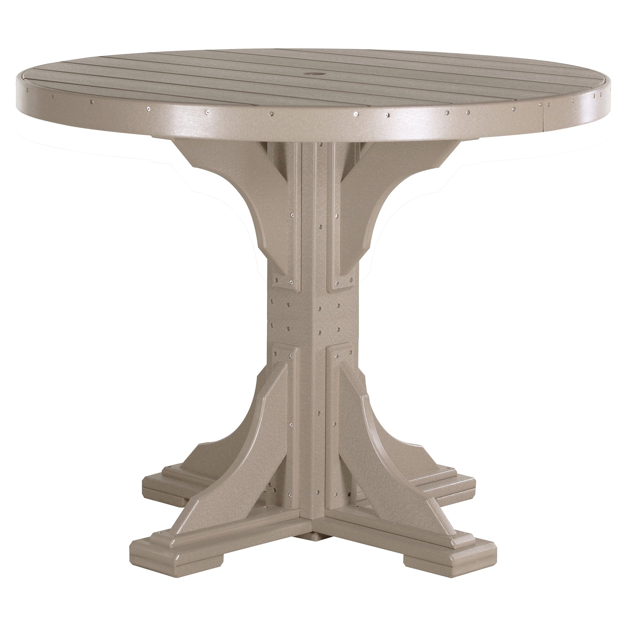 Luxcraft Poly Composite Round Bar Dining Table