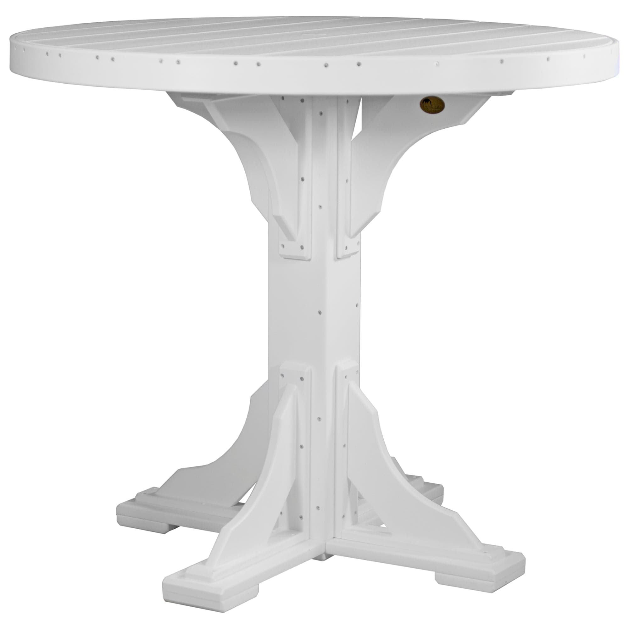Luxcraft Poly Composite Round Bar Dining Table