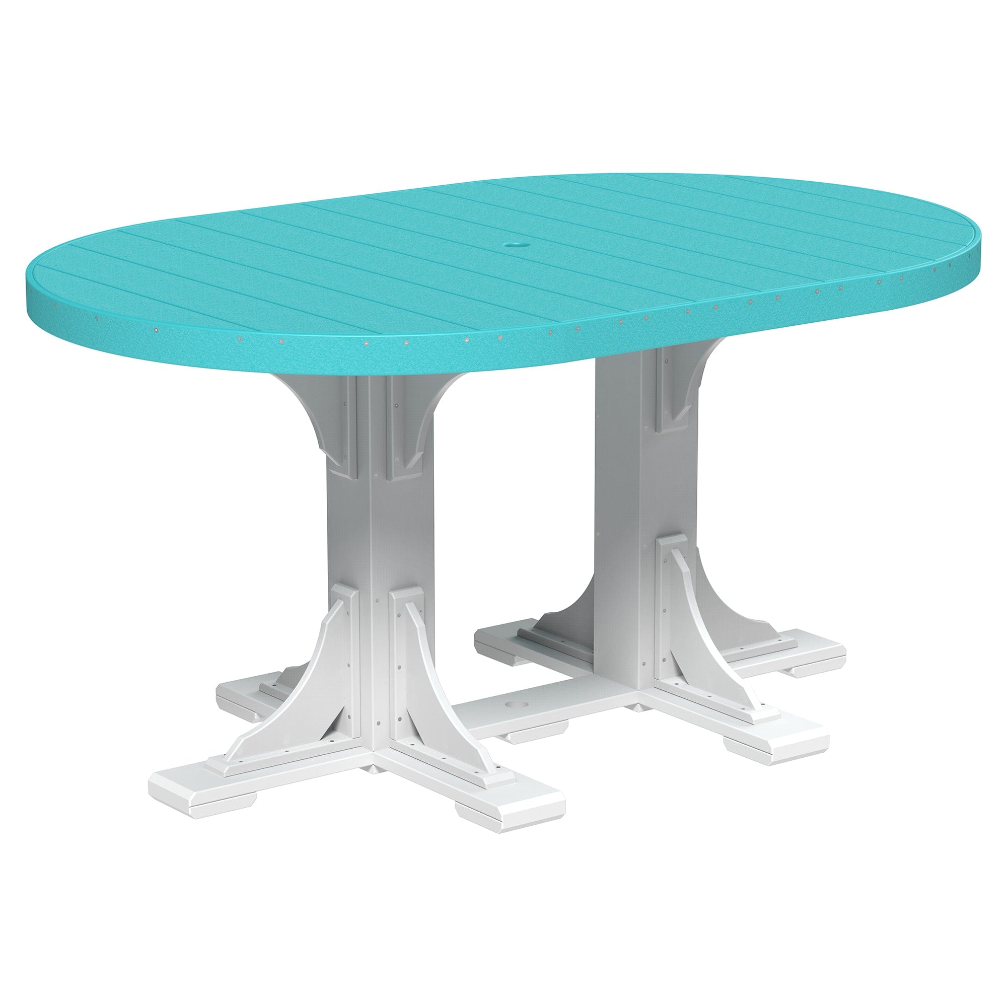Luxcraft Poly Composite Oval Counter Dining Table