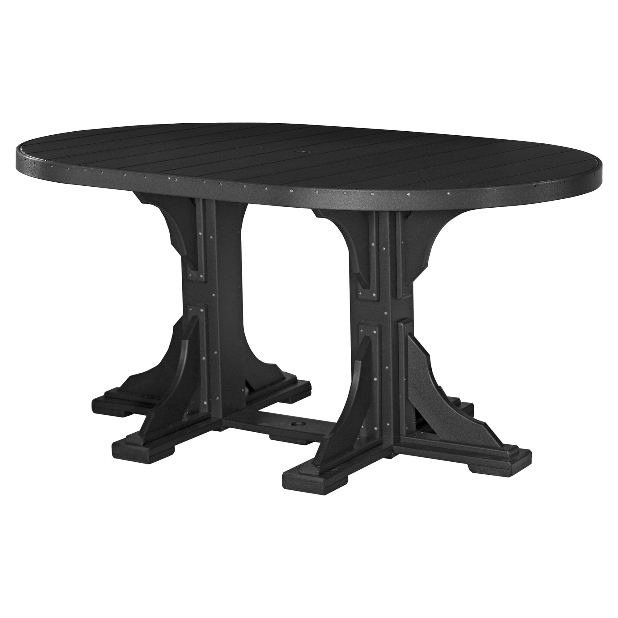 Luxcraft Poly Composite Oval Counter Dining Table