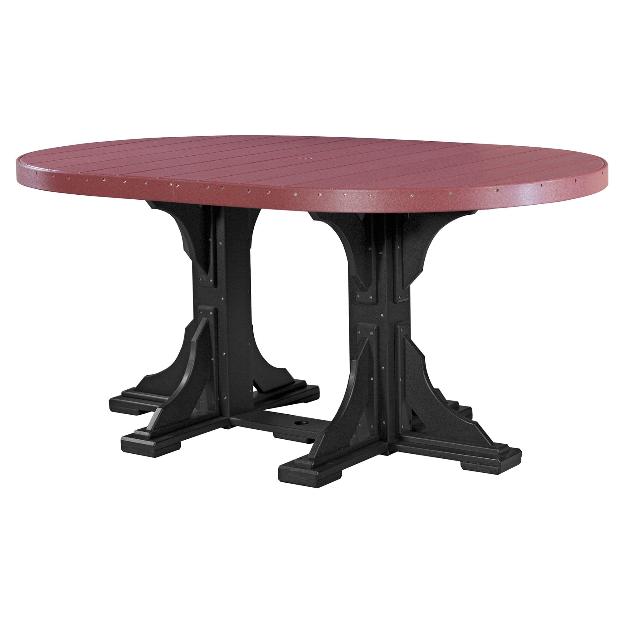 Luxcraft Poly Composite Oval Counter Dining Table