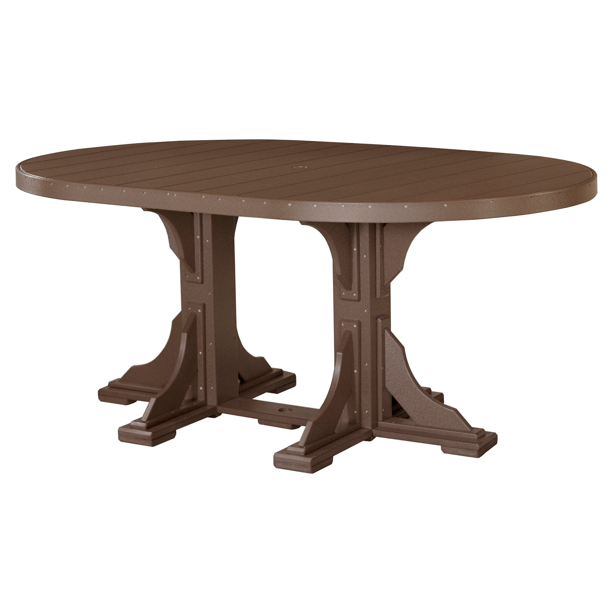 Luxcraft Poly Composite Oval Counter Dining Table