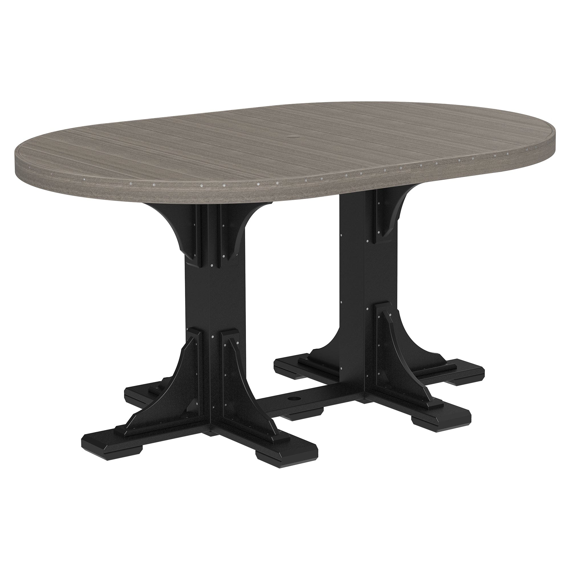 Luxcraft Poly Composite Oval Counter Dining Table