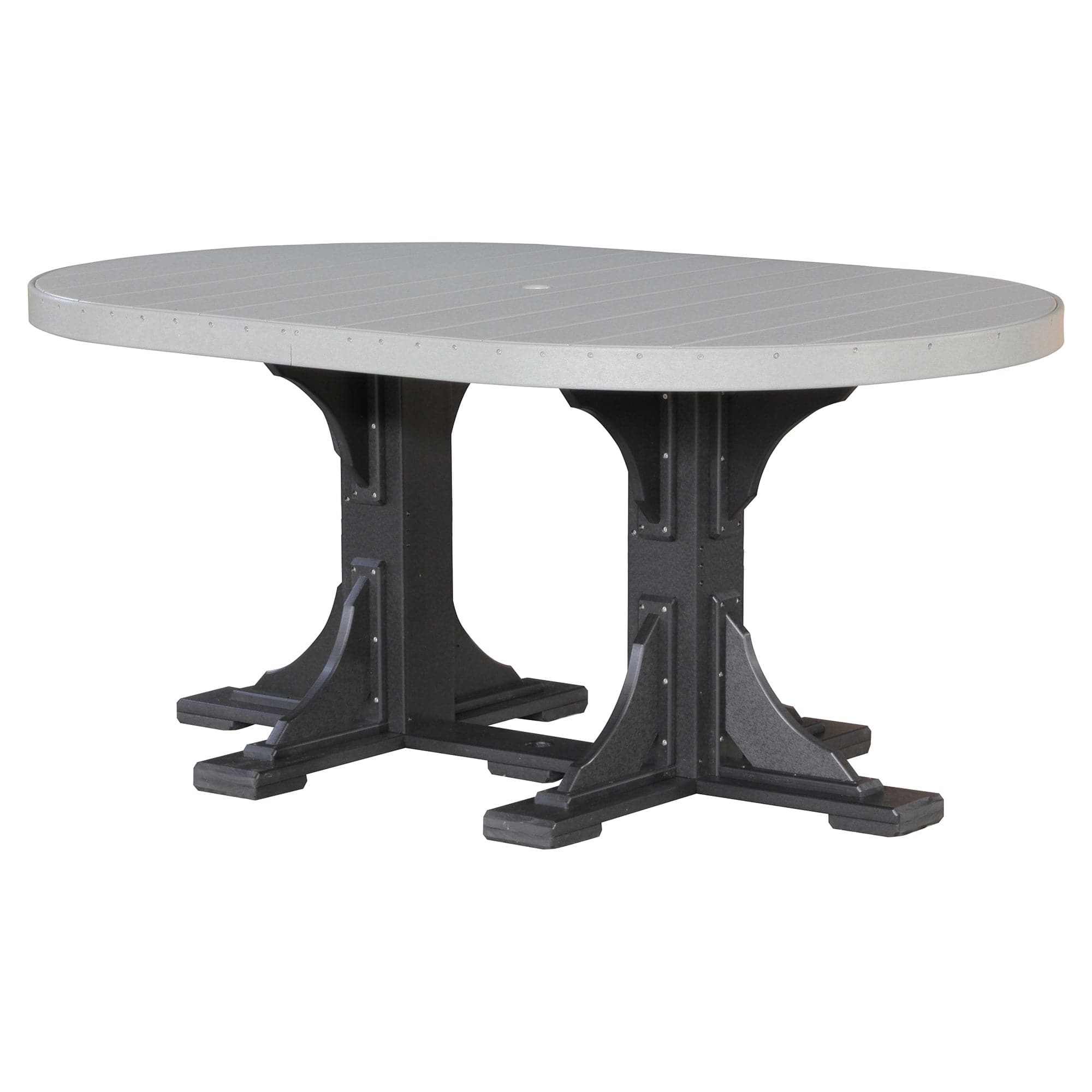 Luxcraft Poly Composite Oval Counter Dining Table