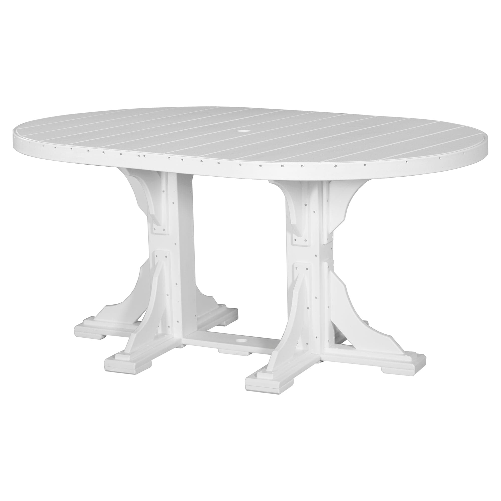 Luxcraft Poly Composite Oval Counter Dining Table