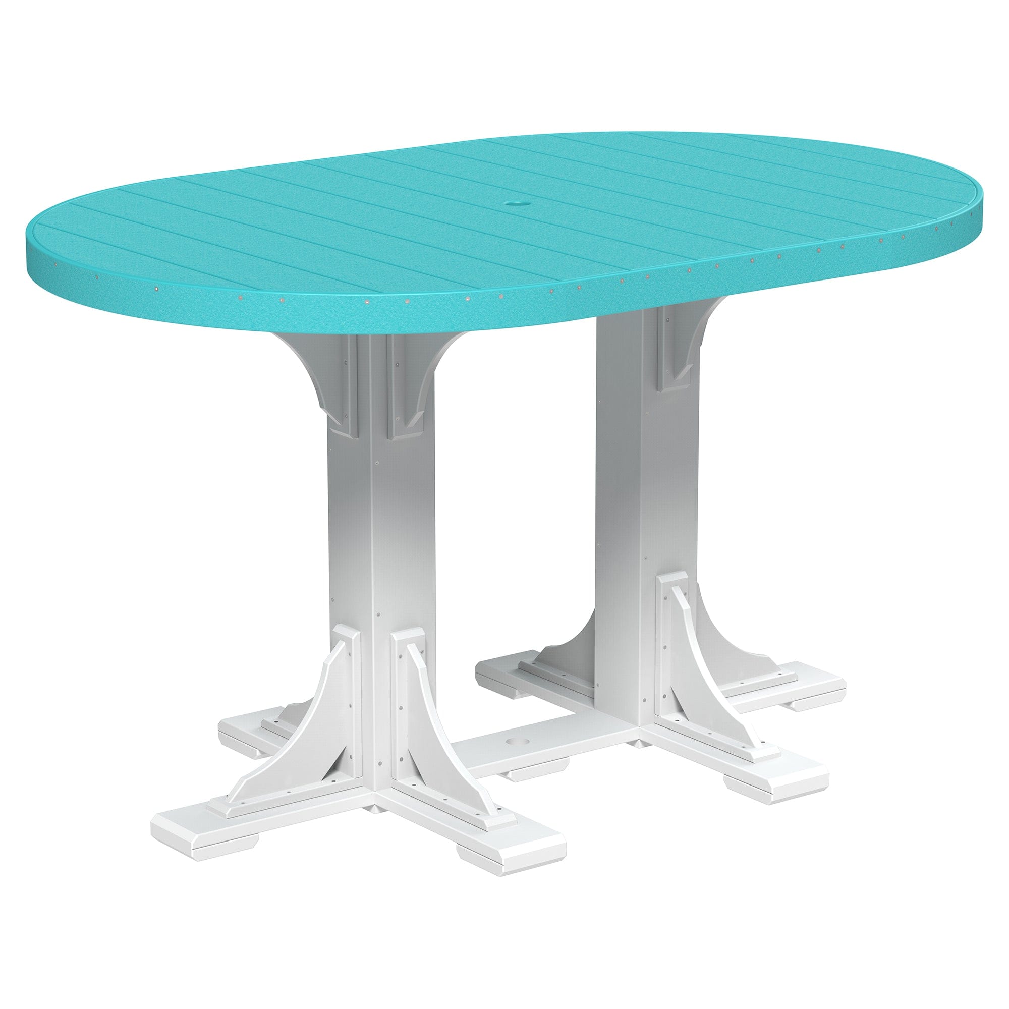 Luxcraft Poly Composite Oval Bar Dining Table