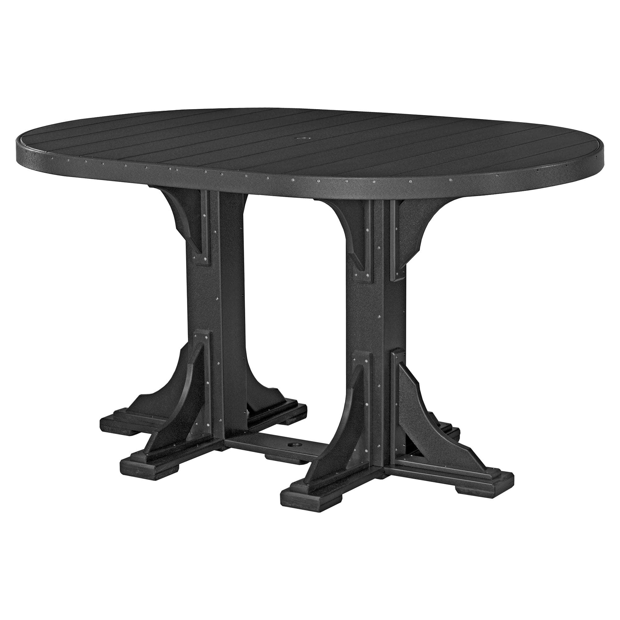 Luxcraft Poly Composite Oval Bar Dining Table