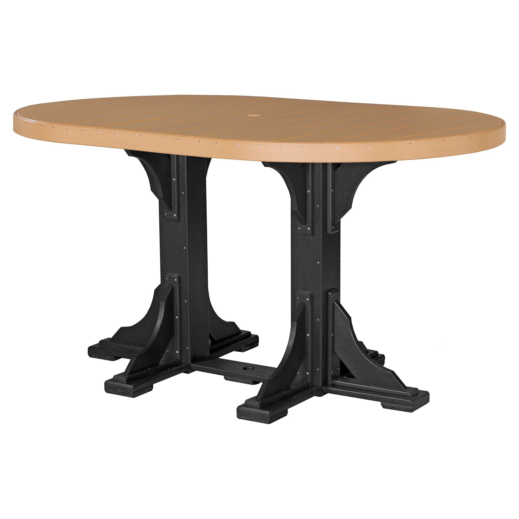 Luxcraft Poly Composite Oval Bar Dining Table
