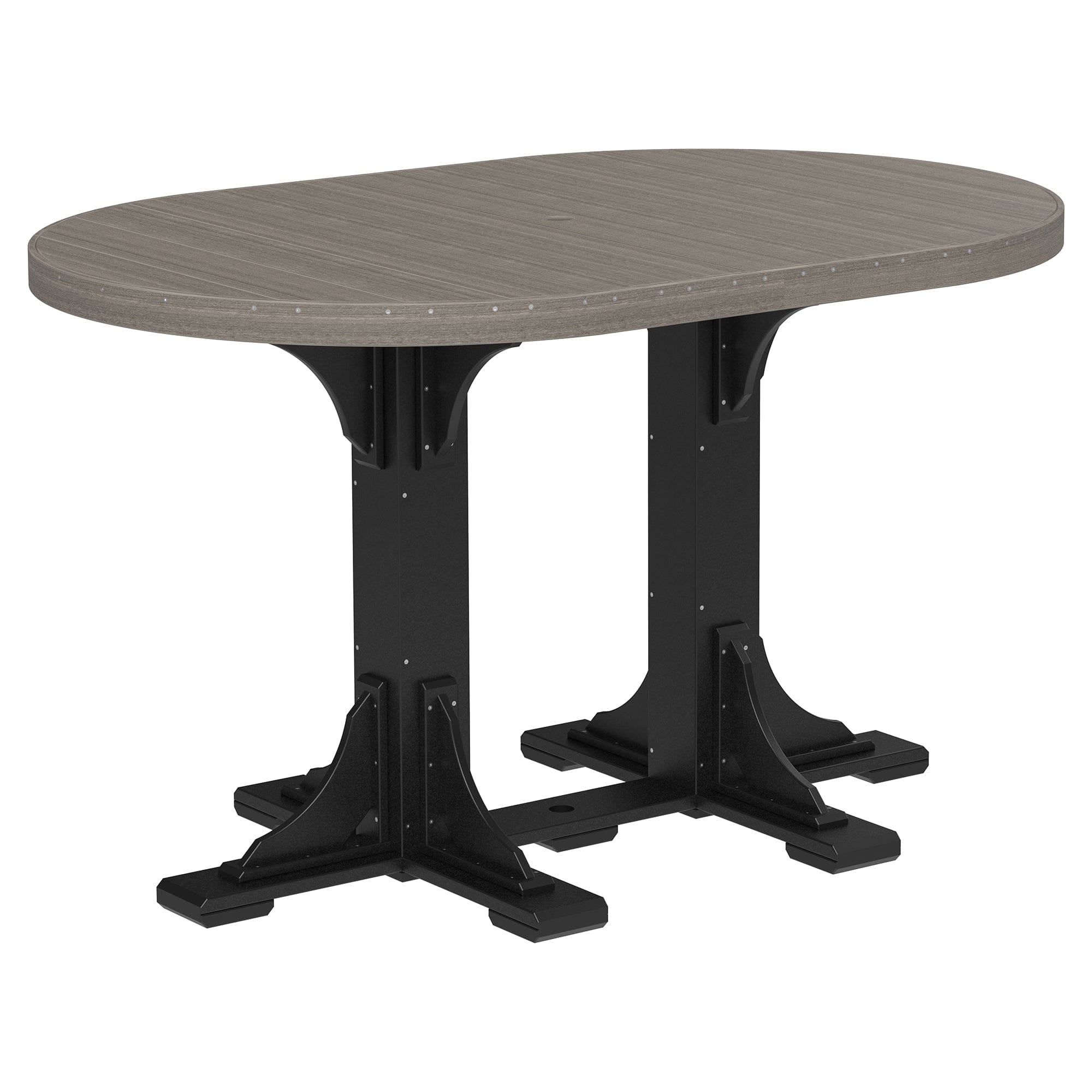 Luxcraft Poly Composite Oval Bar Dining Table