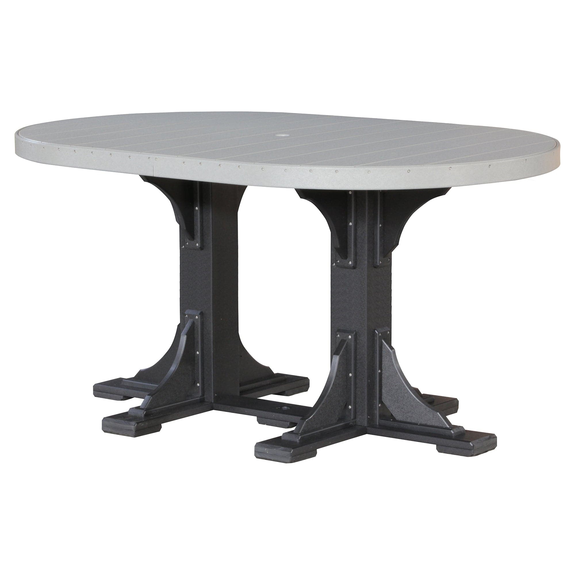 Luxcraft Poly Composite Oval Bar Dining Table