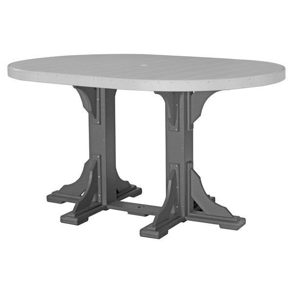 Luxcraft Poly Composite Oval Bar Dining Table