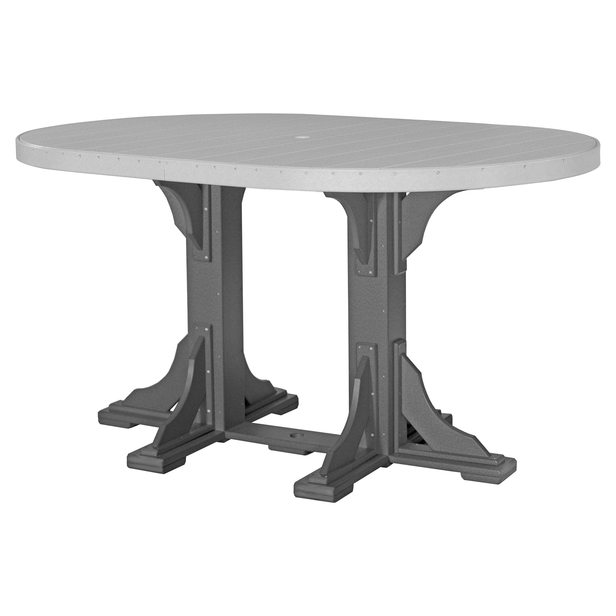 Luxcraft Poly Composite Oval Bar Dining Table