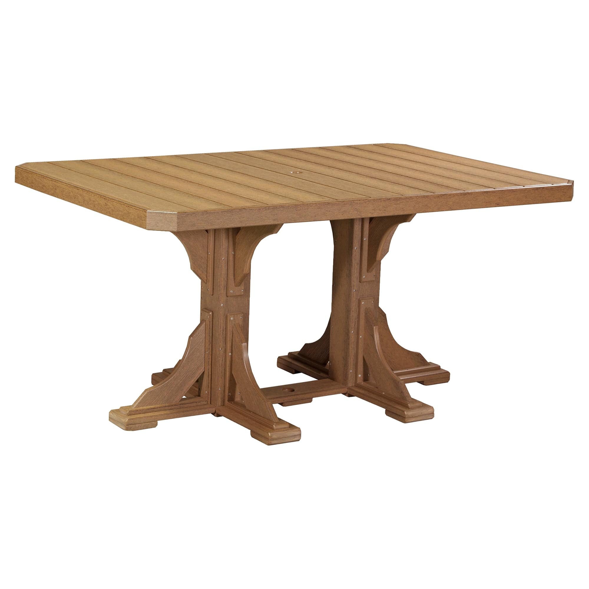 Luxcraft Poly Composite Rectangular Counter Height Dining Table