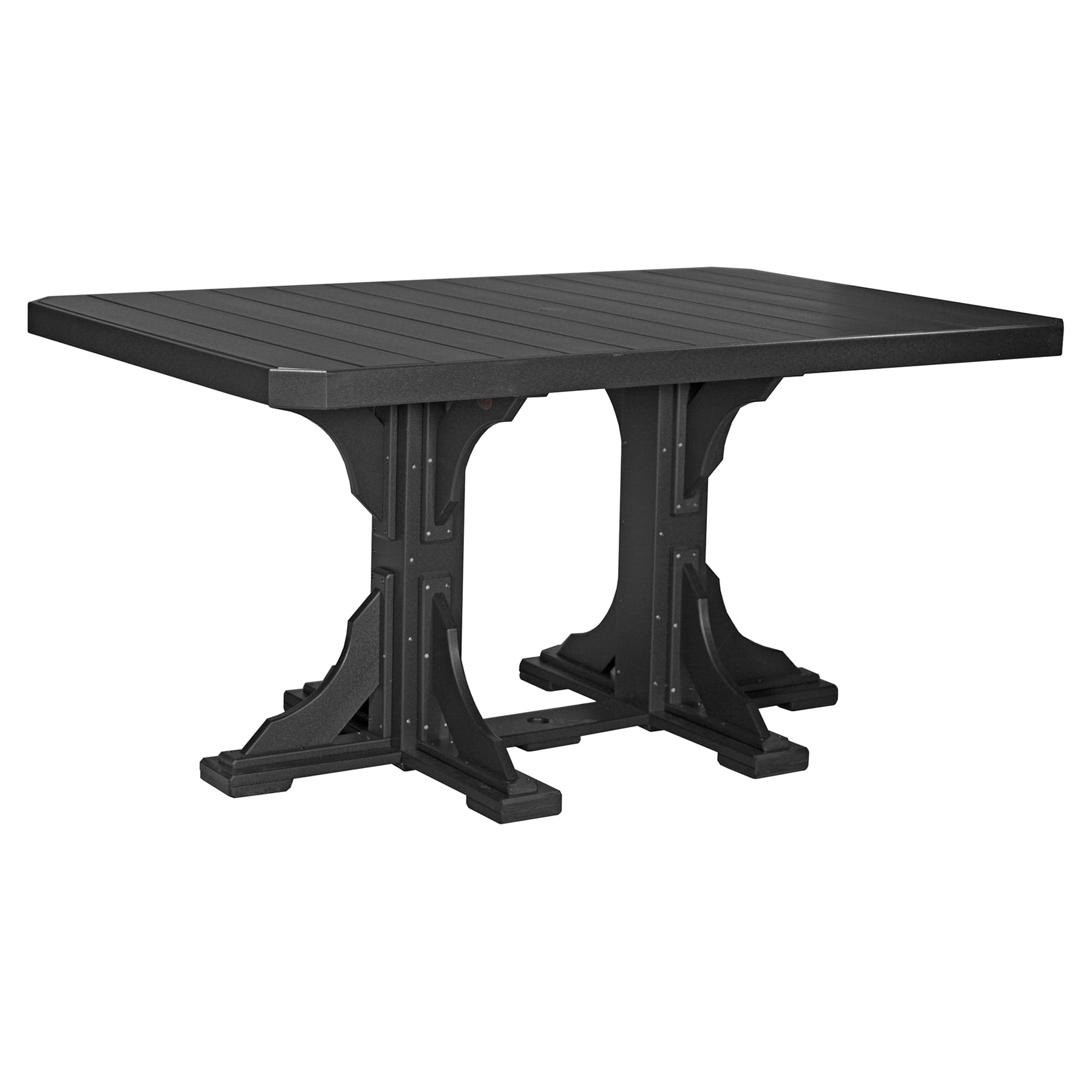 Luxcraft Poly Composite Rectangular Counter Height Dining Table