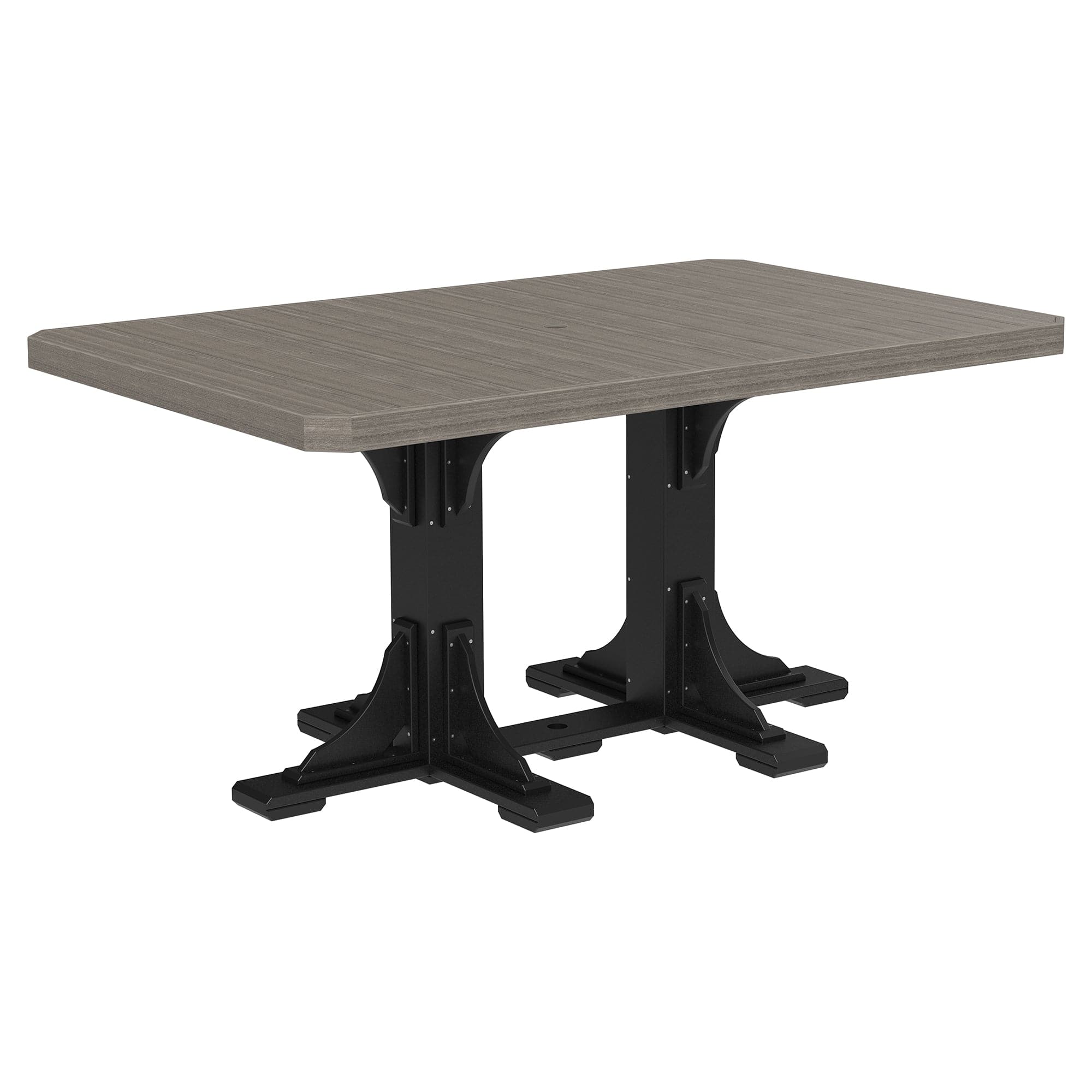 Luxcraft Poly Composite Rectangular Counter Height Dining Table