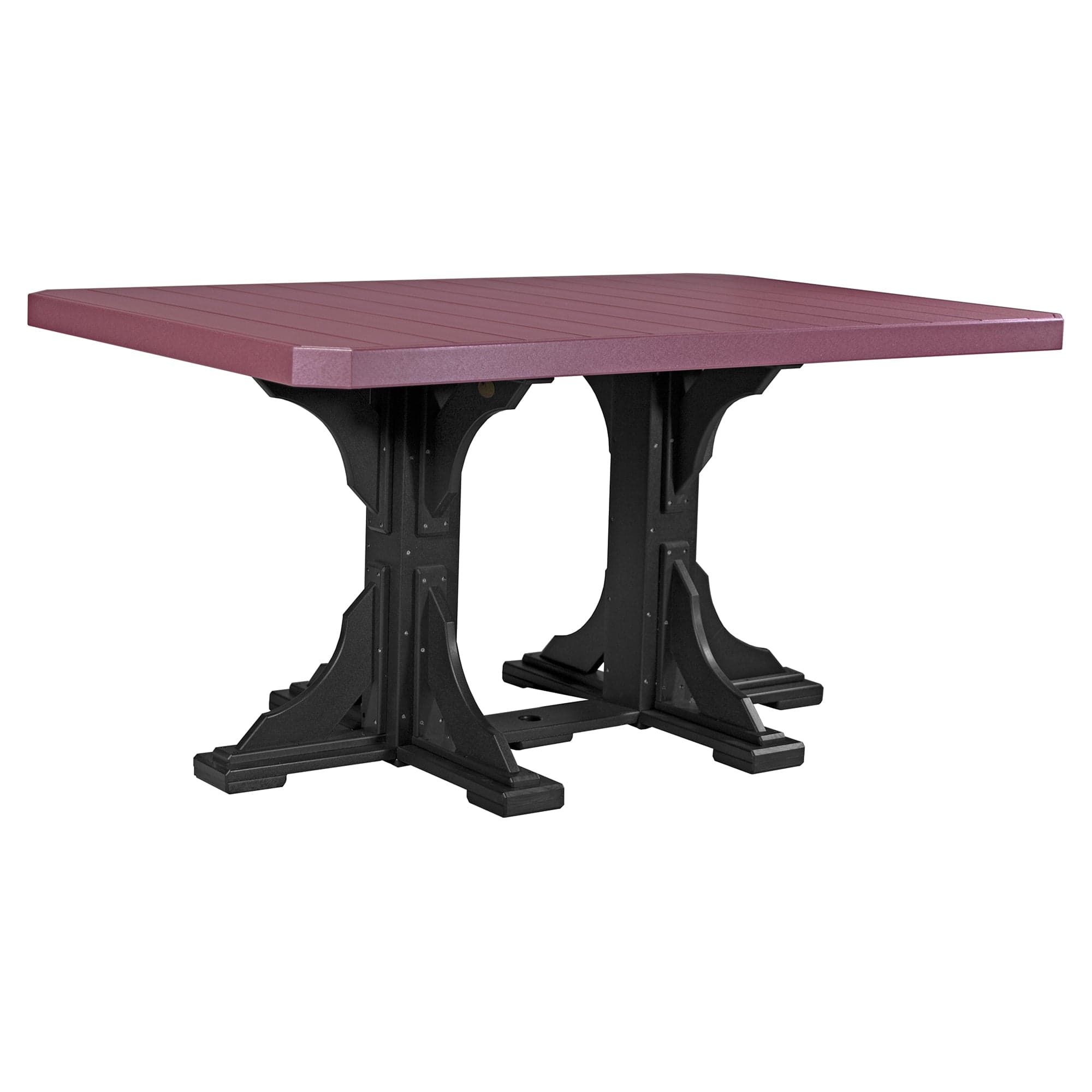 Luxcraft Poly Composite Rectangular Counter Height Dining Table