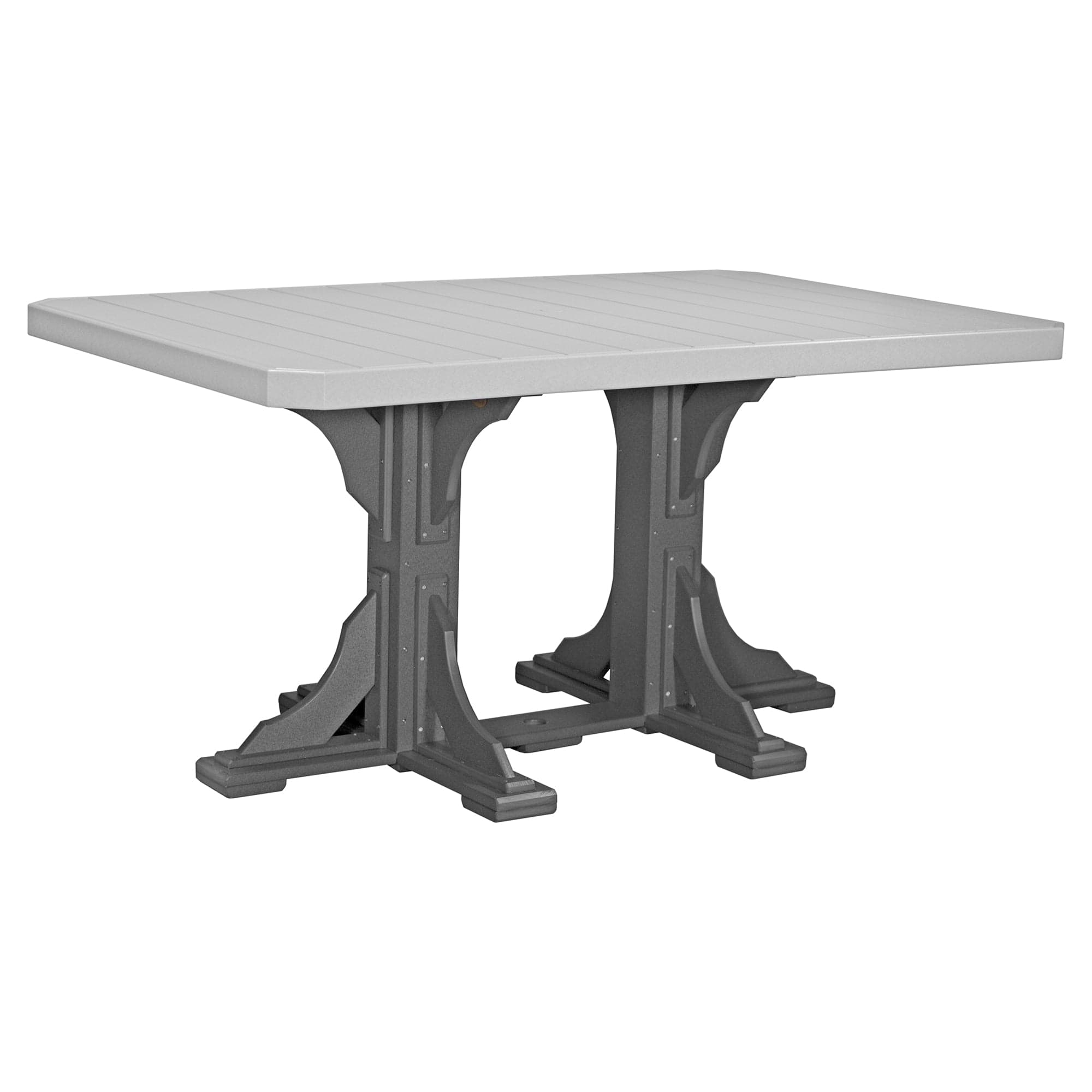 Luxcraft Poly Composite Rectangular Counter Height Dining Table