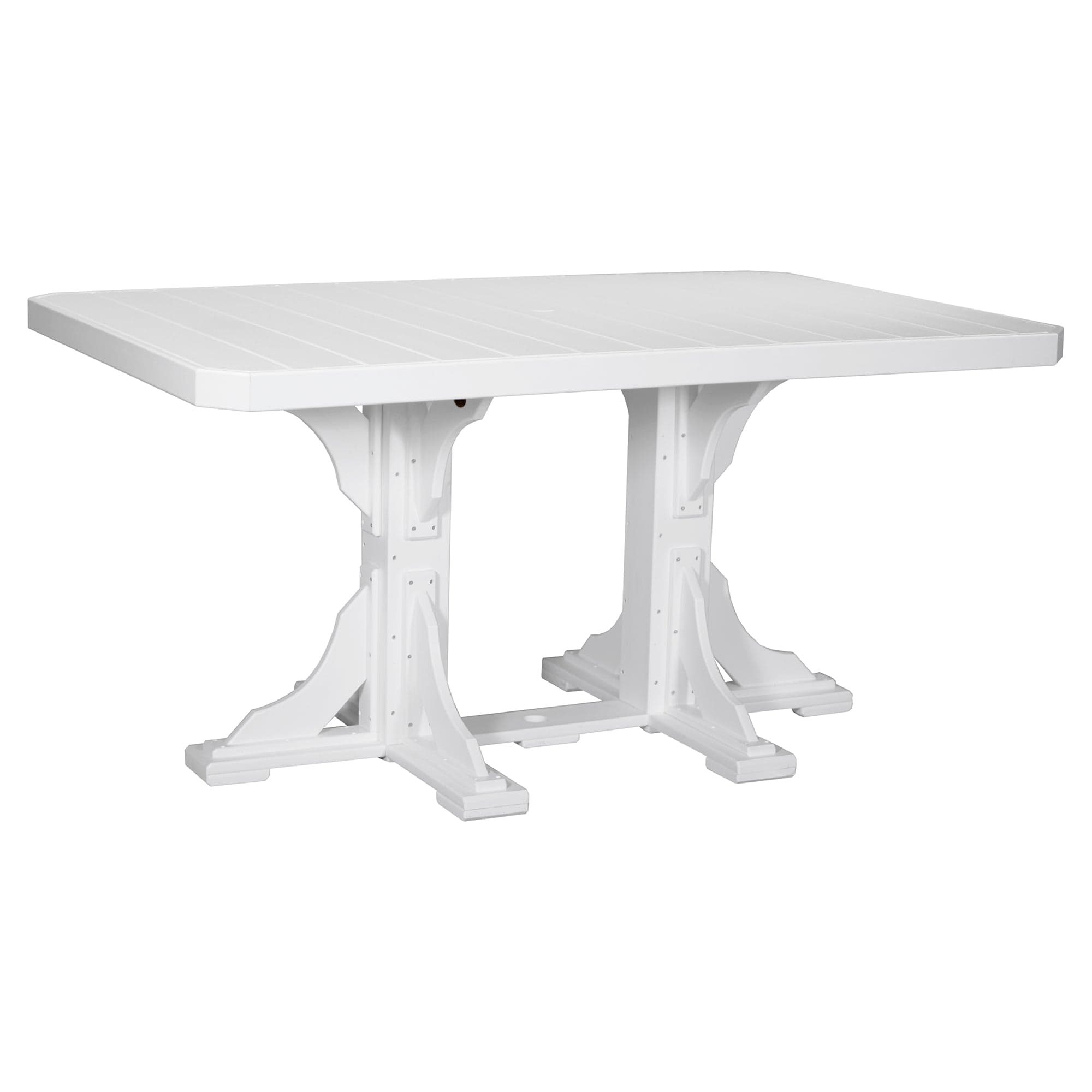Luxcraft Poly Composite Rectangular Counter Height Dining Table