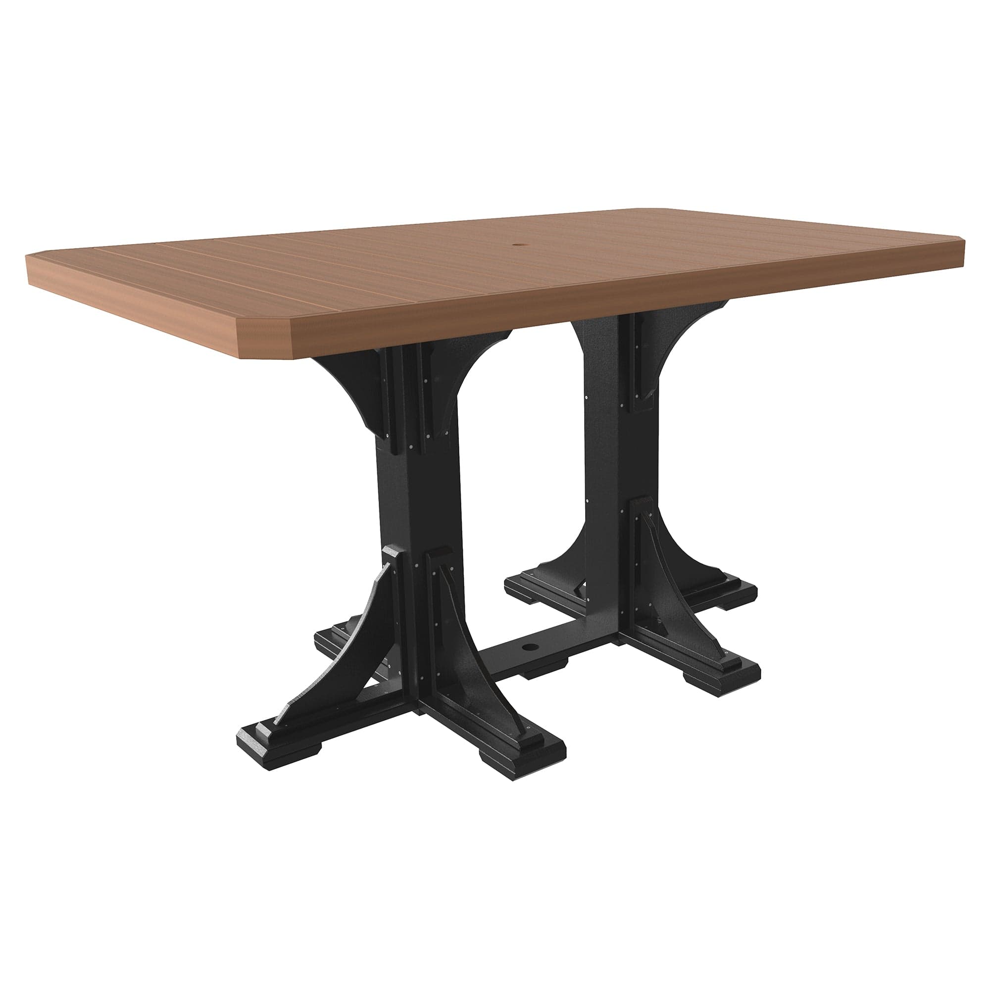 Luxcraft Poly Composite Rectangular Bar Dining Table