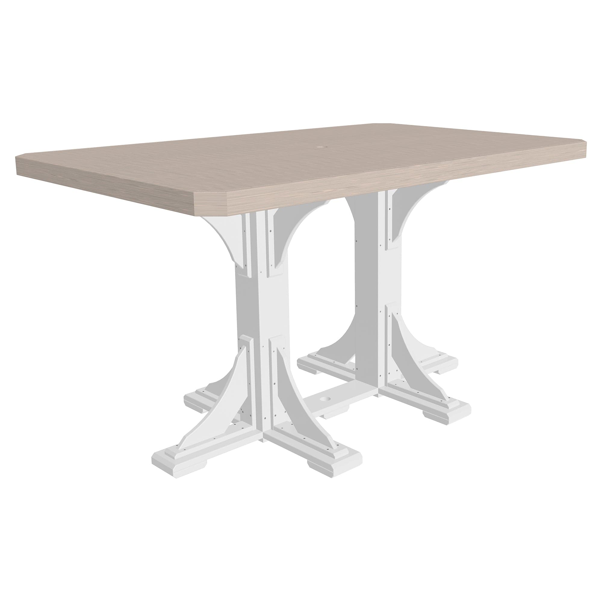Luxcraft Poly Composite Rectangular Bar Dining Table