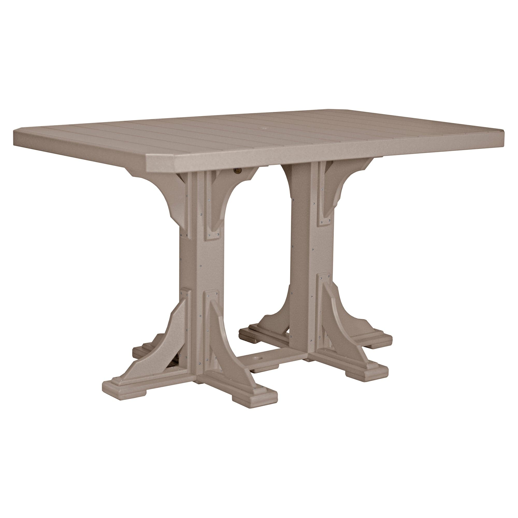 Luxcraft Poly Composite Rectangular Bar Dining Table
