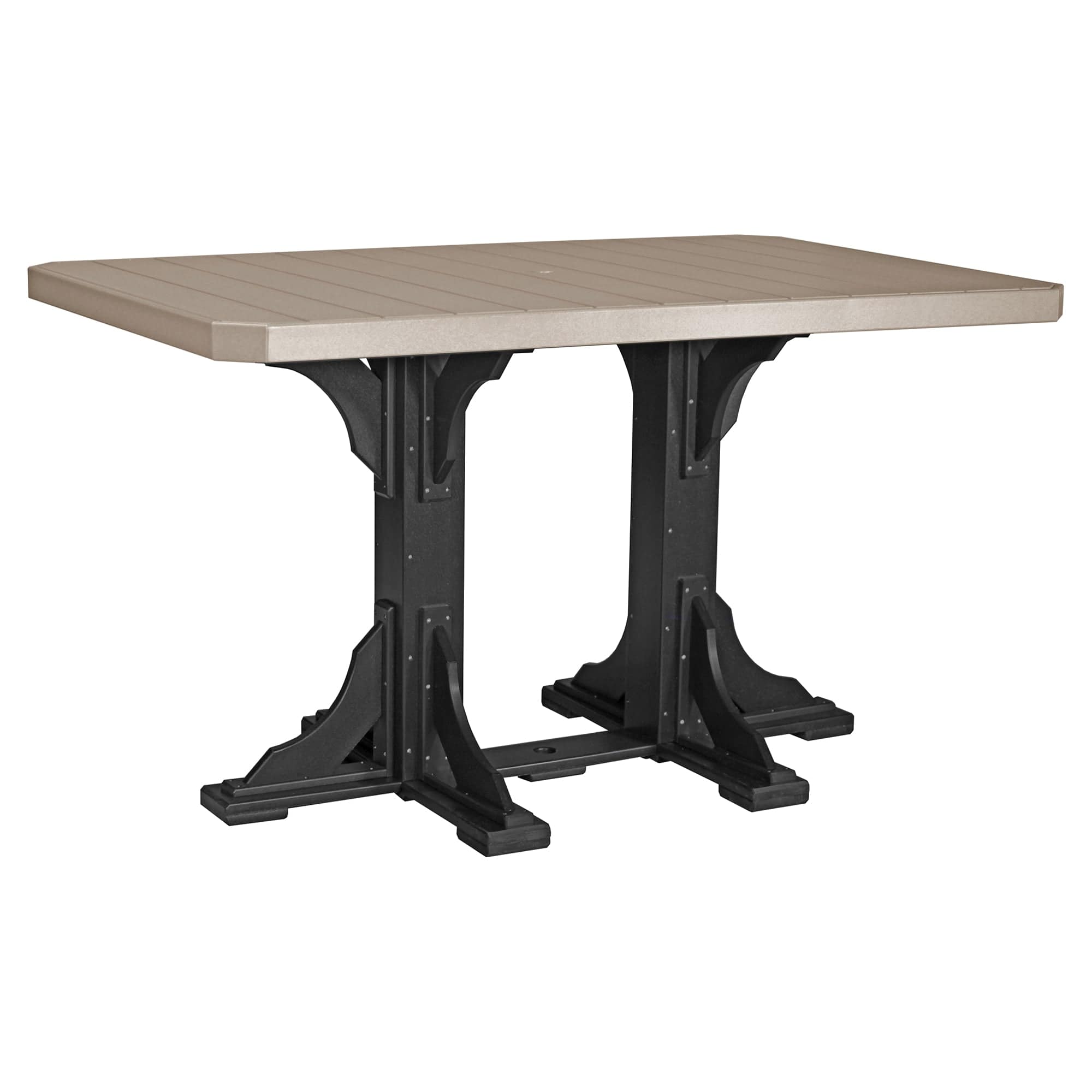 Luxcraft Poly Composite Rectangular Bar Dining Table