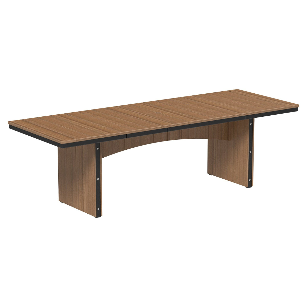 Luxcraft Urban 8-Person Rectangular Poly Dining Table & Chair Set