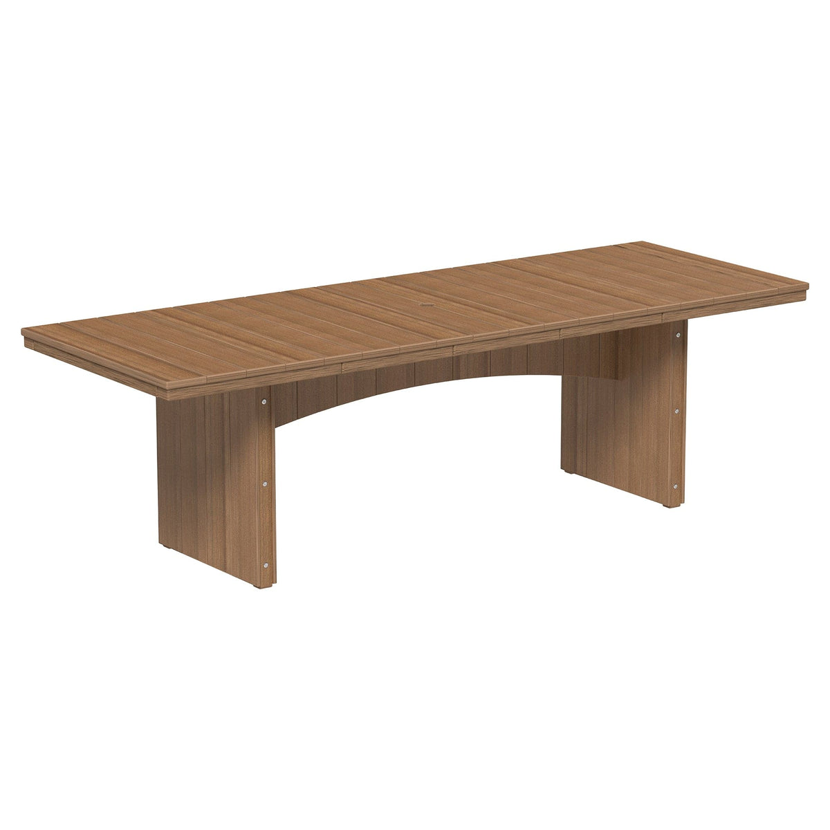 Luxcraft Urban 8-Person Rectangular Poly Dining Table & Chair Set