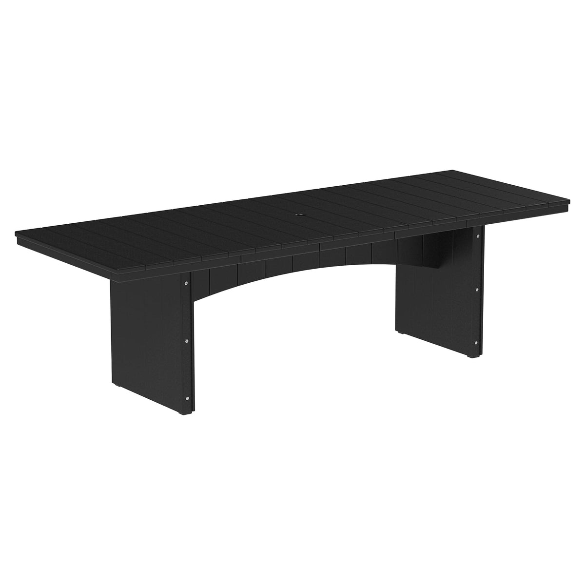 Luxcraft Urban 8-Person Rectangular Poly Dining Table & Chair Set