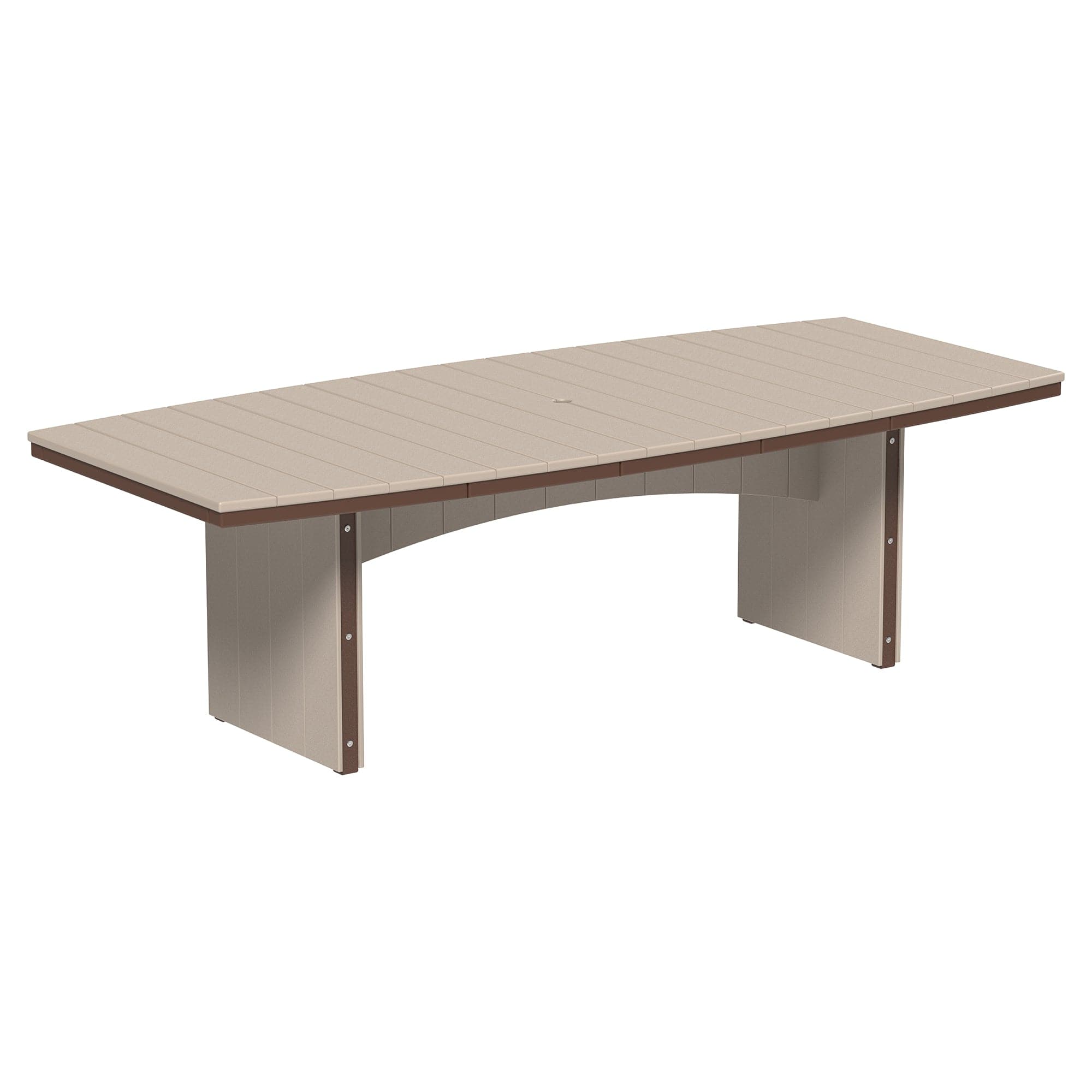 Luxcraft Poly Composite Urban Oval Dining Table